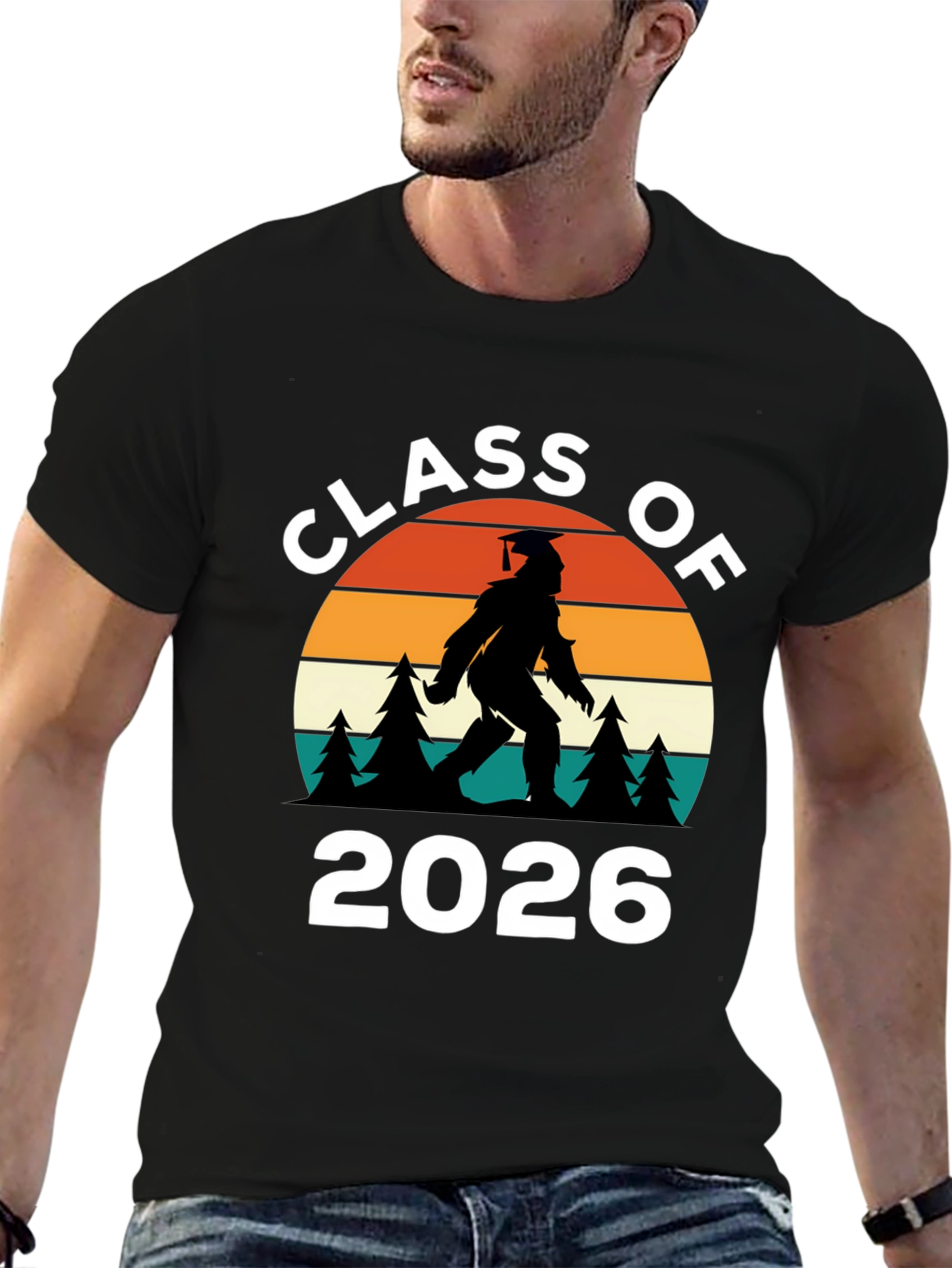 Class of 2026 Bigfoot Graduation T-Shirt