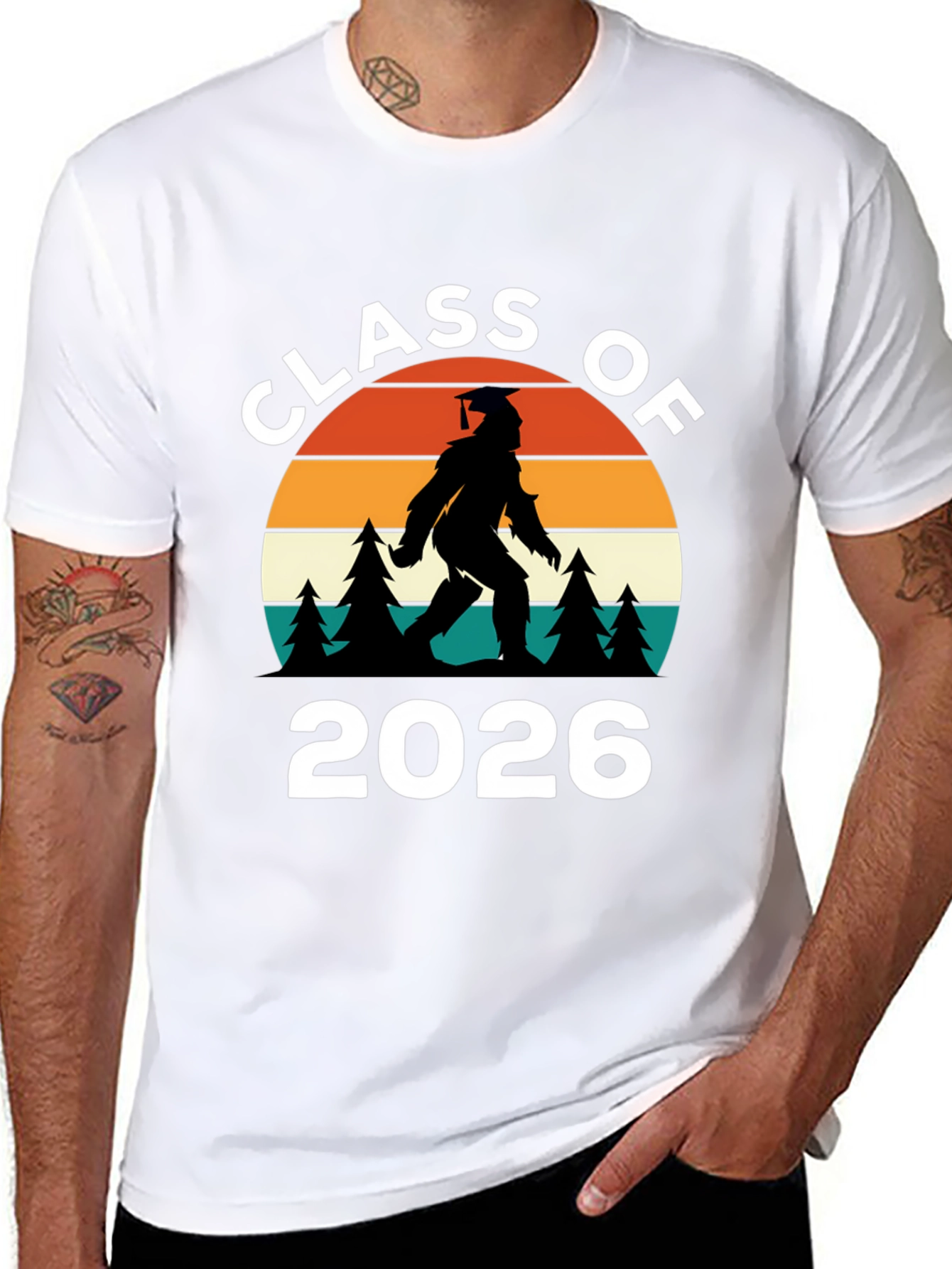 Class of 2026 Bigfoot Graduation T-Shirt