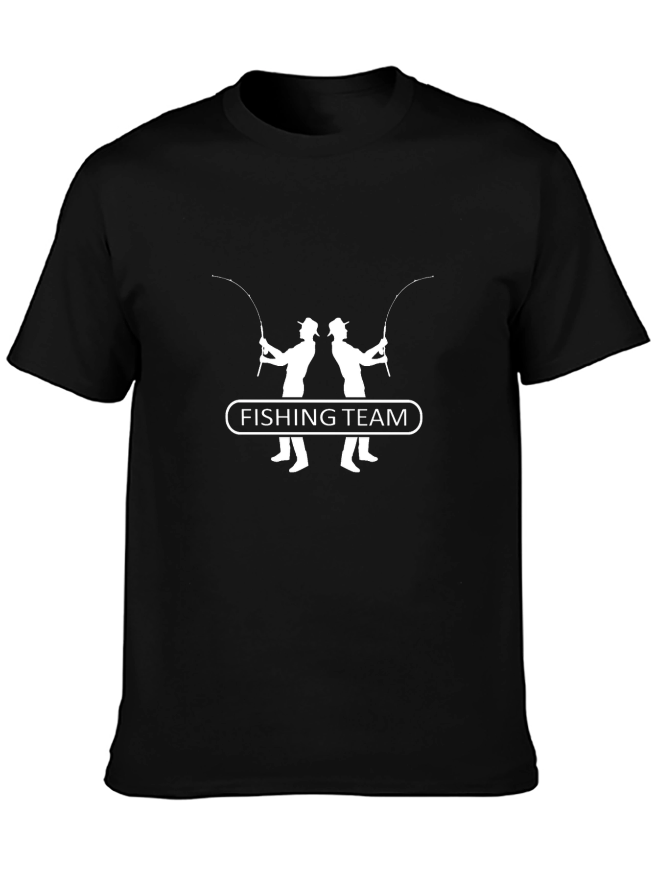 Fishing Team Crewneck T-Shirt