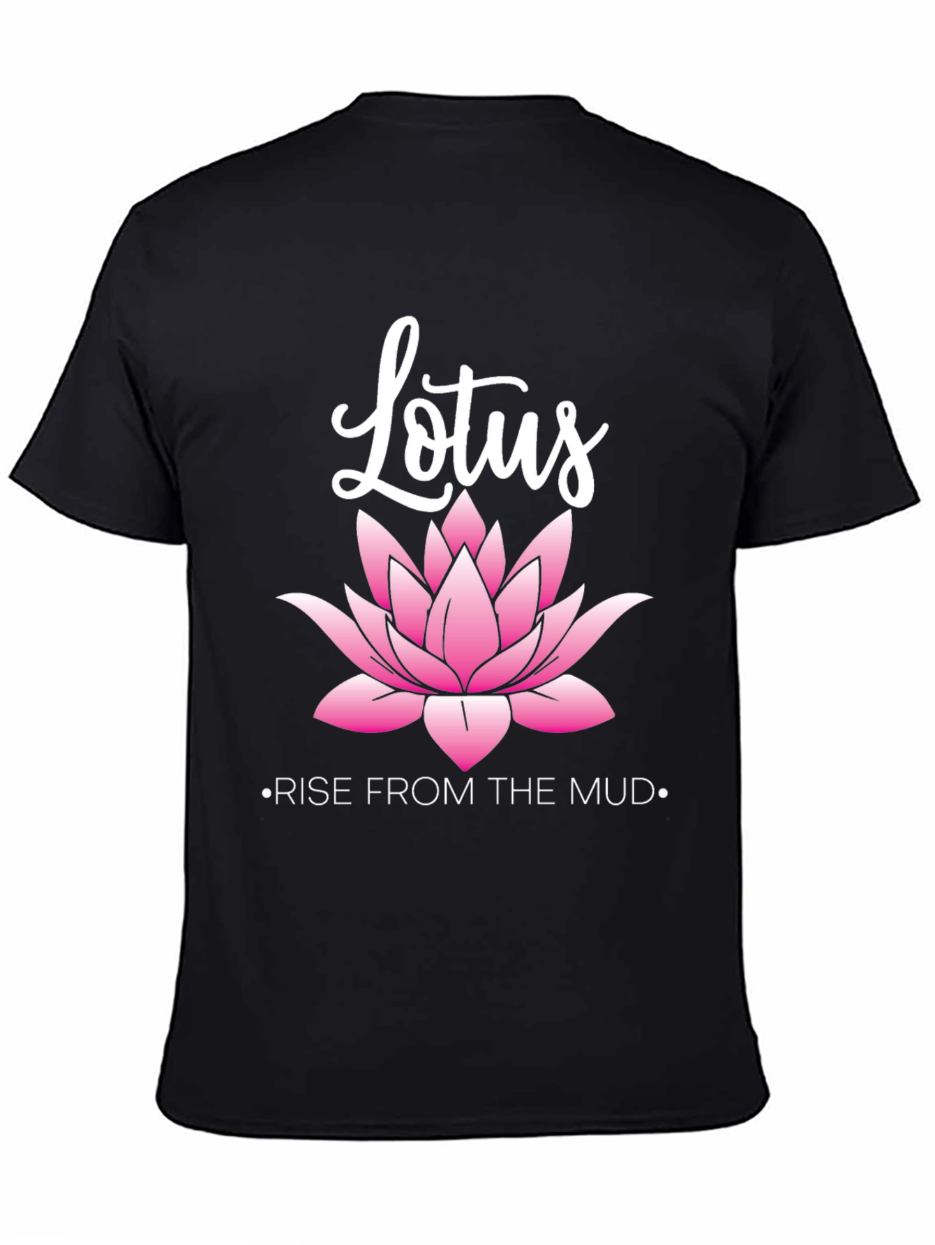 Lotus Rise T-Shirt - Inspirational Graphic Tee