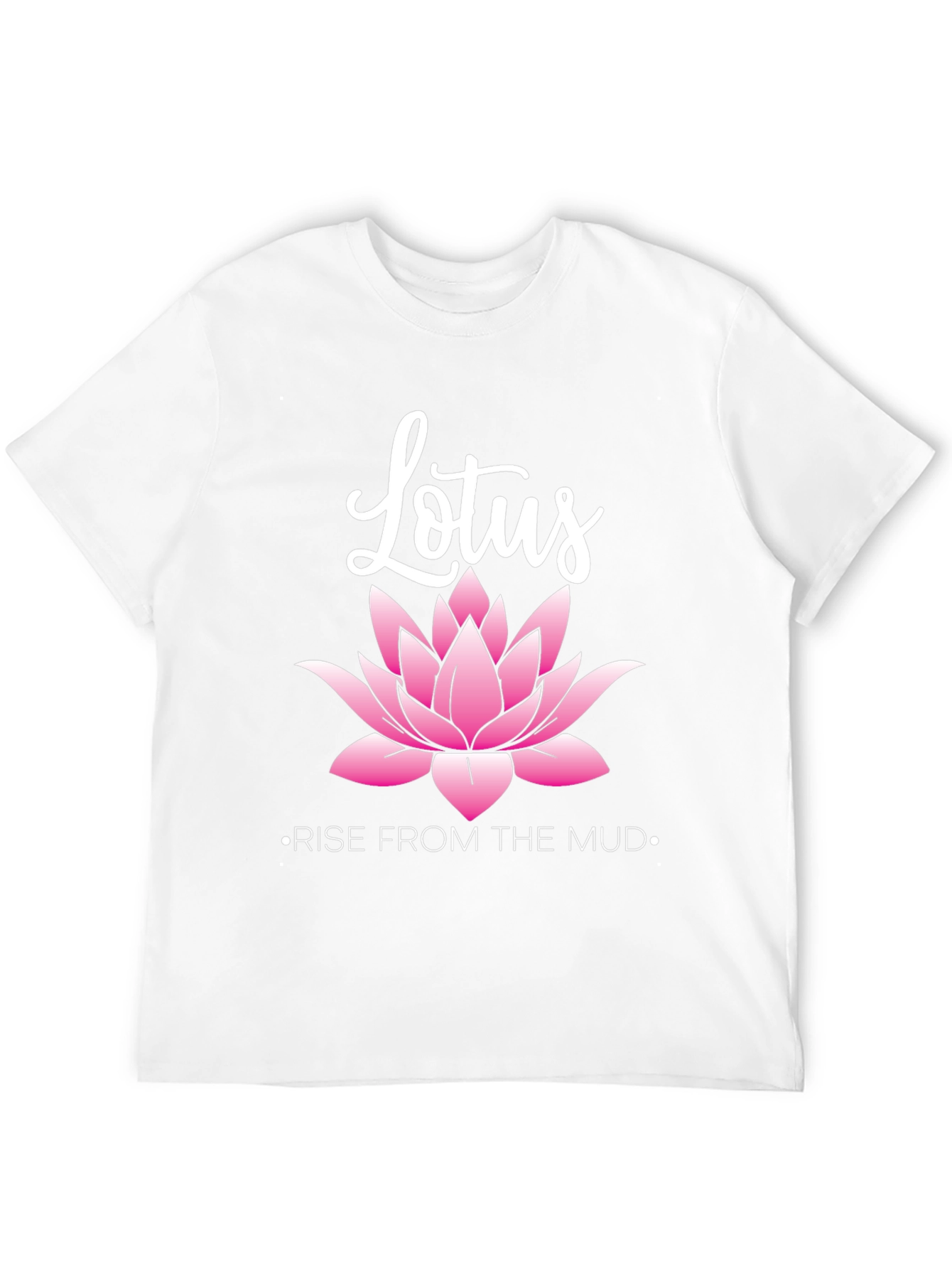 Lotus Rise T-Shirt - Inspirational Graphic Tee