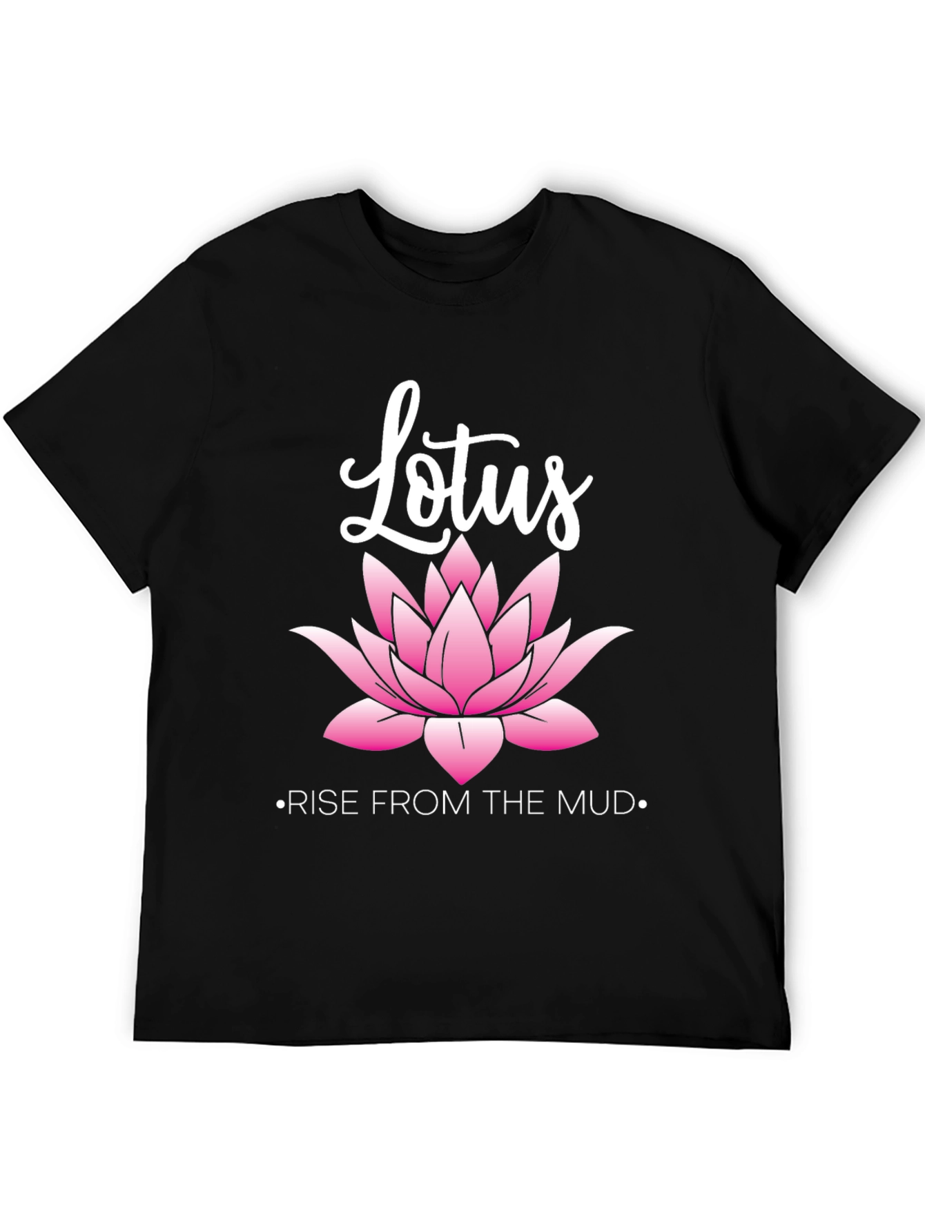 Lotus Rise T-Shirt - Inspirational Graphic Tee