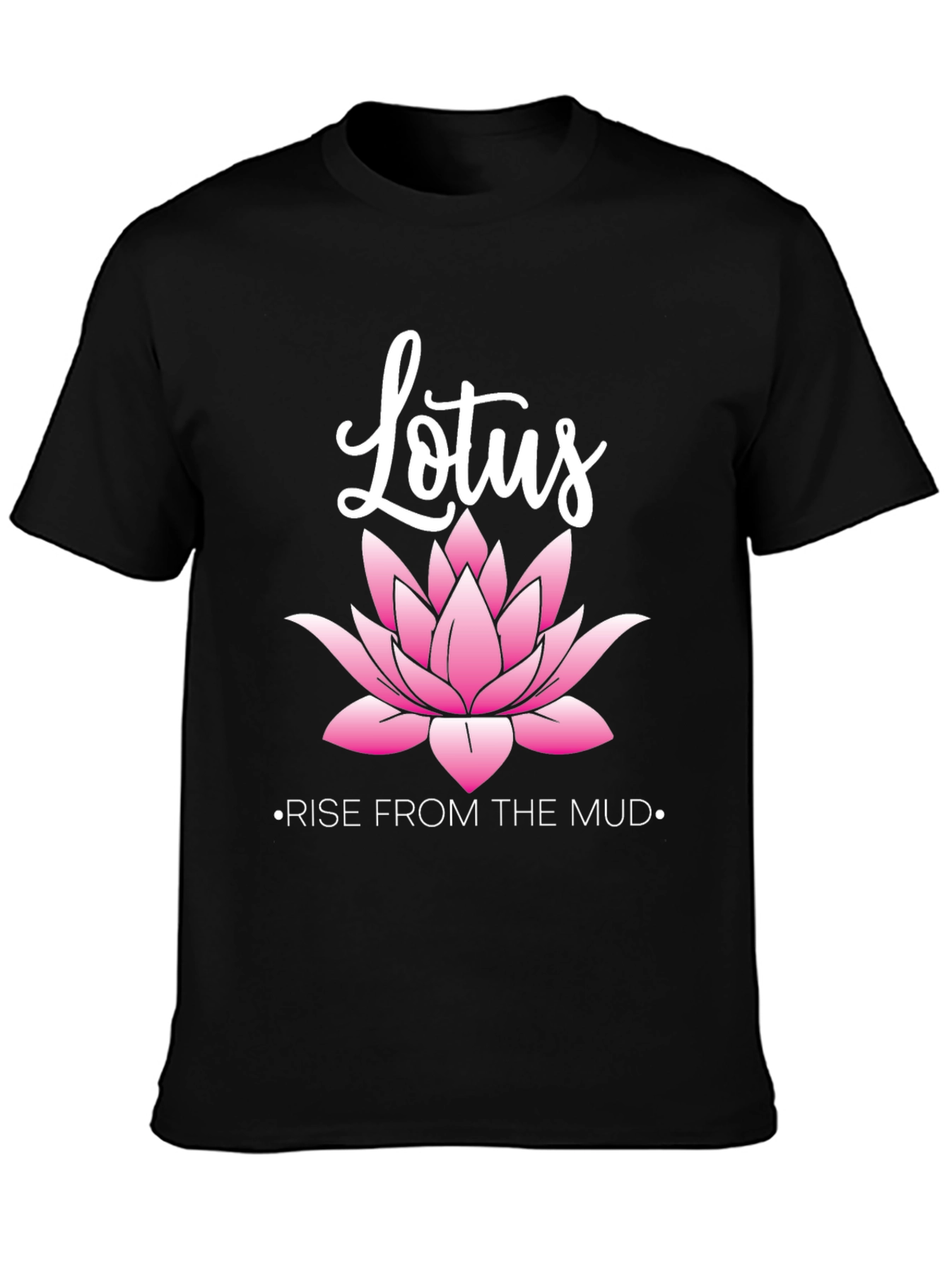 Lotus Rise T-Shirt - Inspirational Graphic Tee