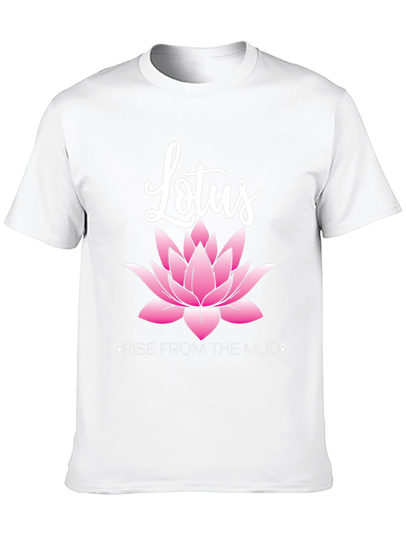Lotus Rise T-Shirt - Inspirational Graphic Tee