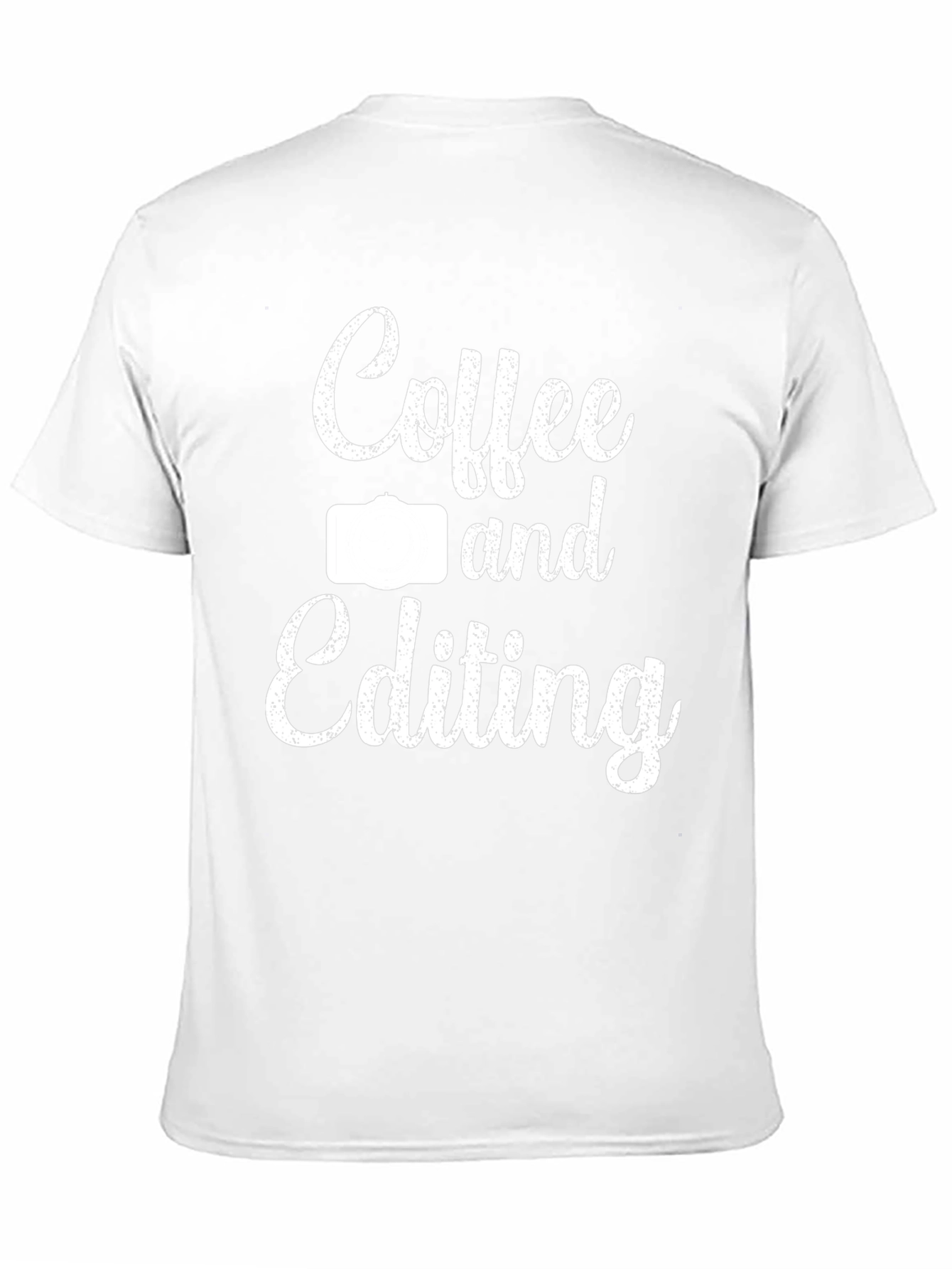 Coffee & Editing T-Shirt - Photographers Graphic Tee