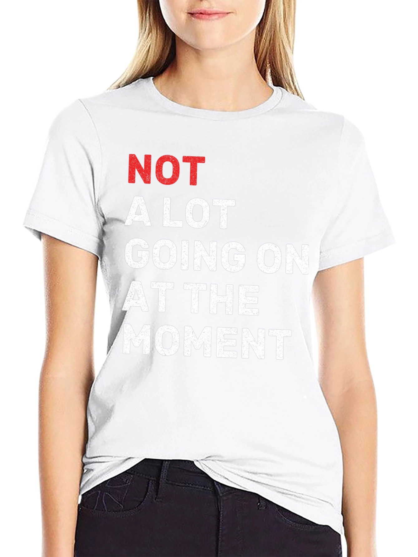 Funny Not A Lot Going On Graphic Tee