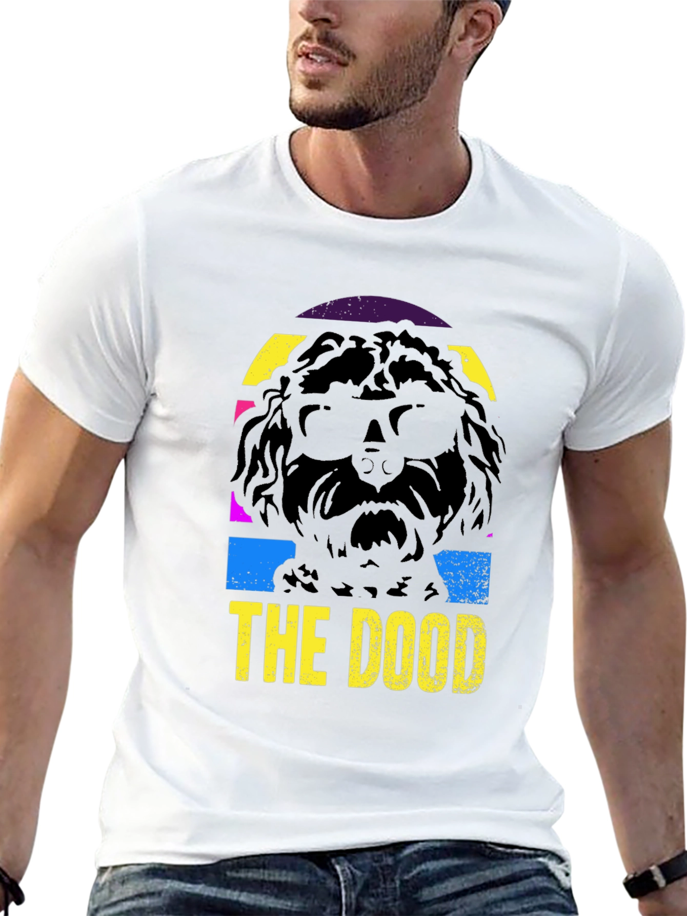 The Dood Dog Graphic Tee - Retro Style