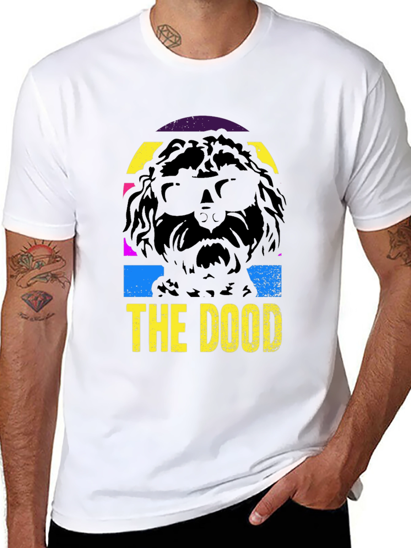 The Dood Dog Graphic Tee - Retro Style