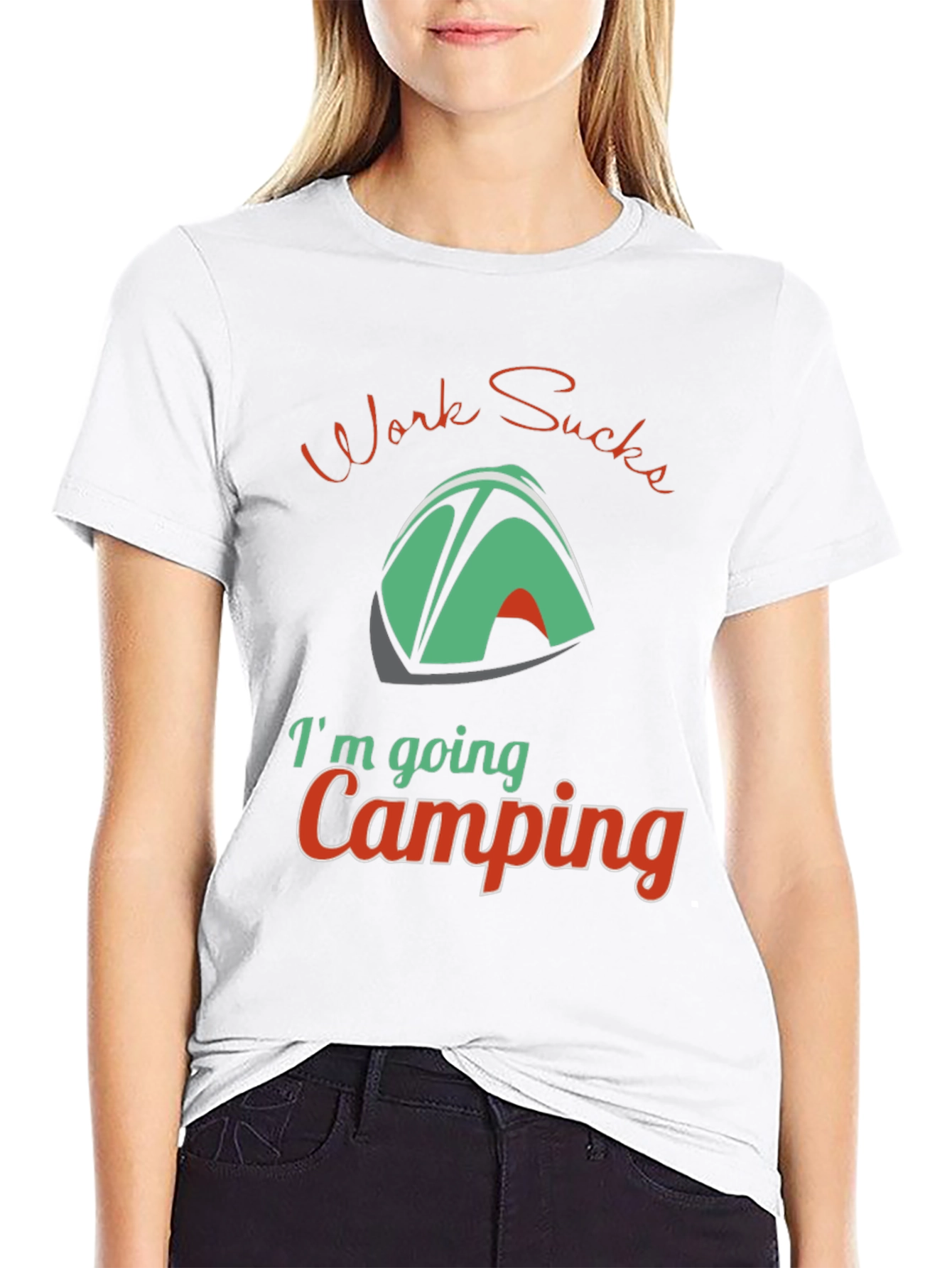 Work Sucks Im Going Camping T-Shirt