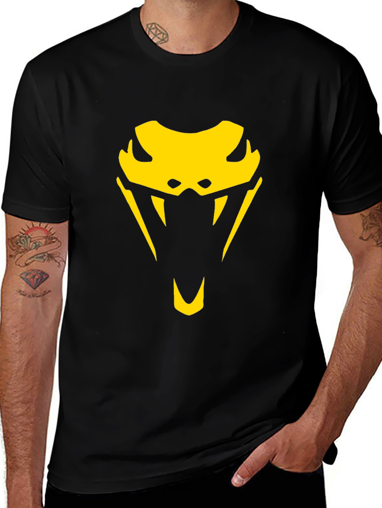 Viper Snake Logo Graphic T-Shirt