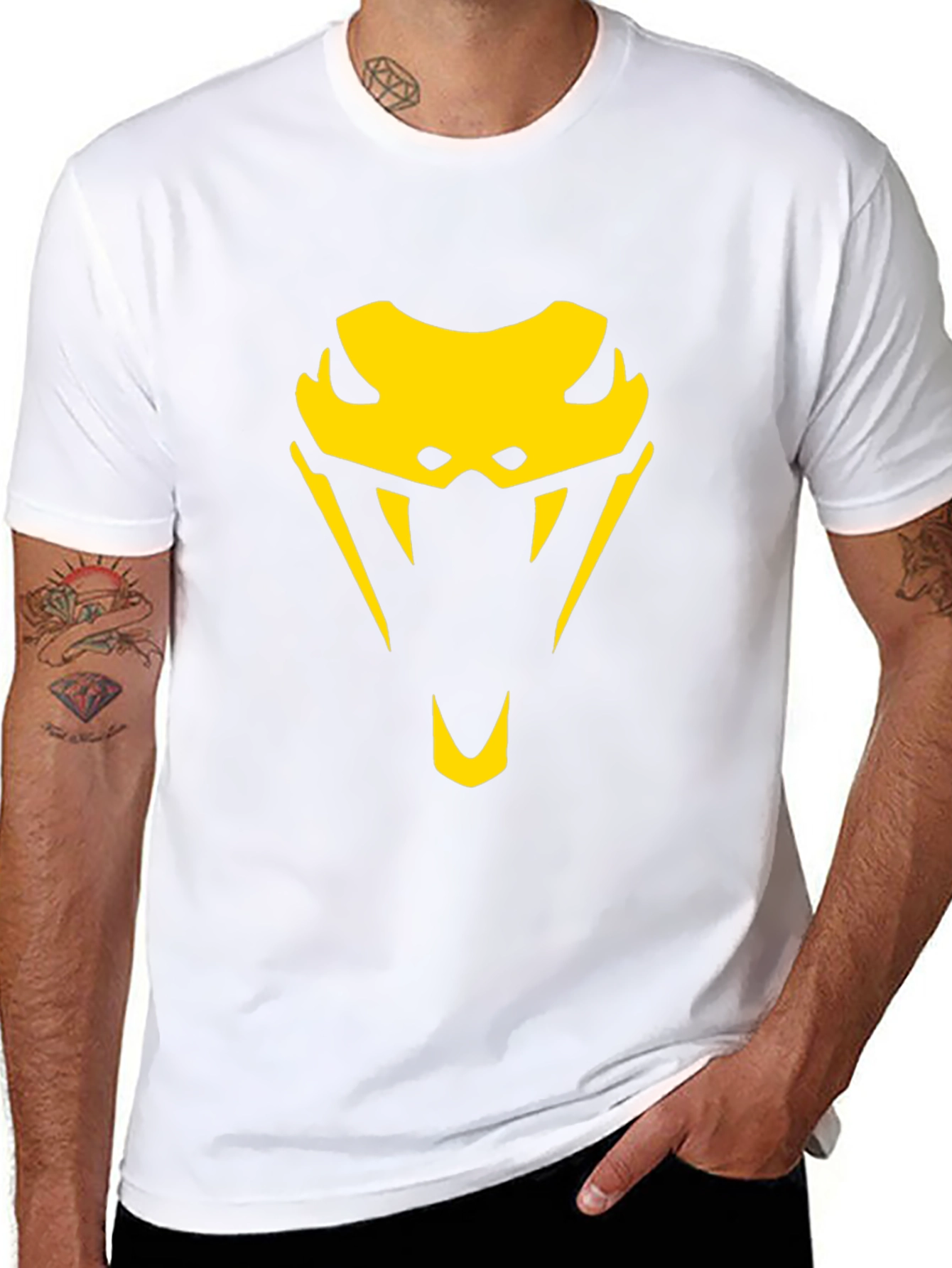 Viper Snake Logo Graphic T-Shirt