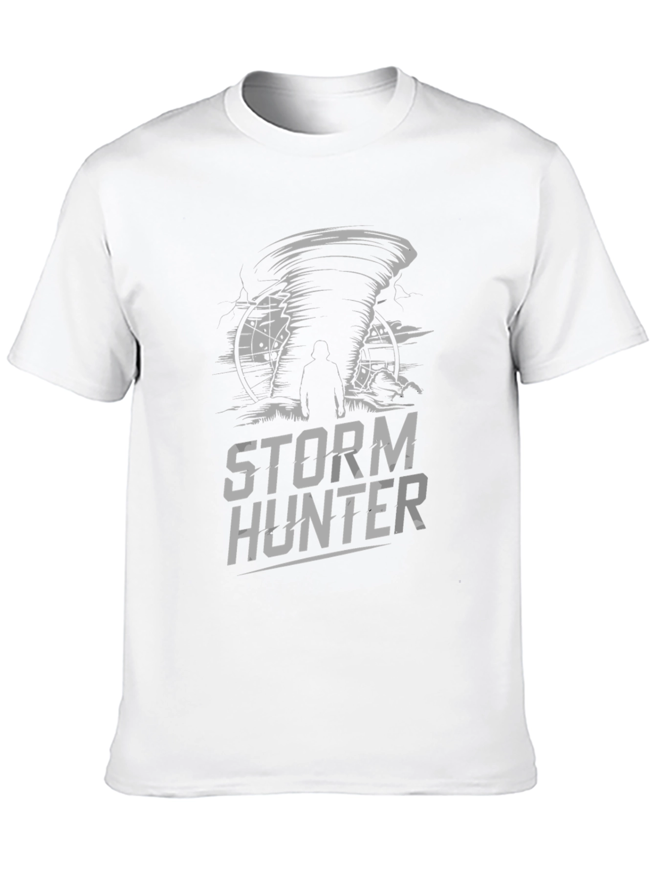 Storm Hunter Graphic T-Shirt - Black