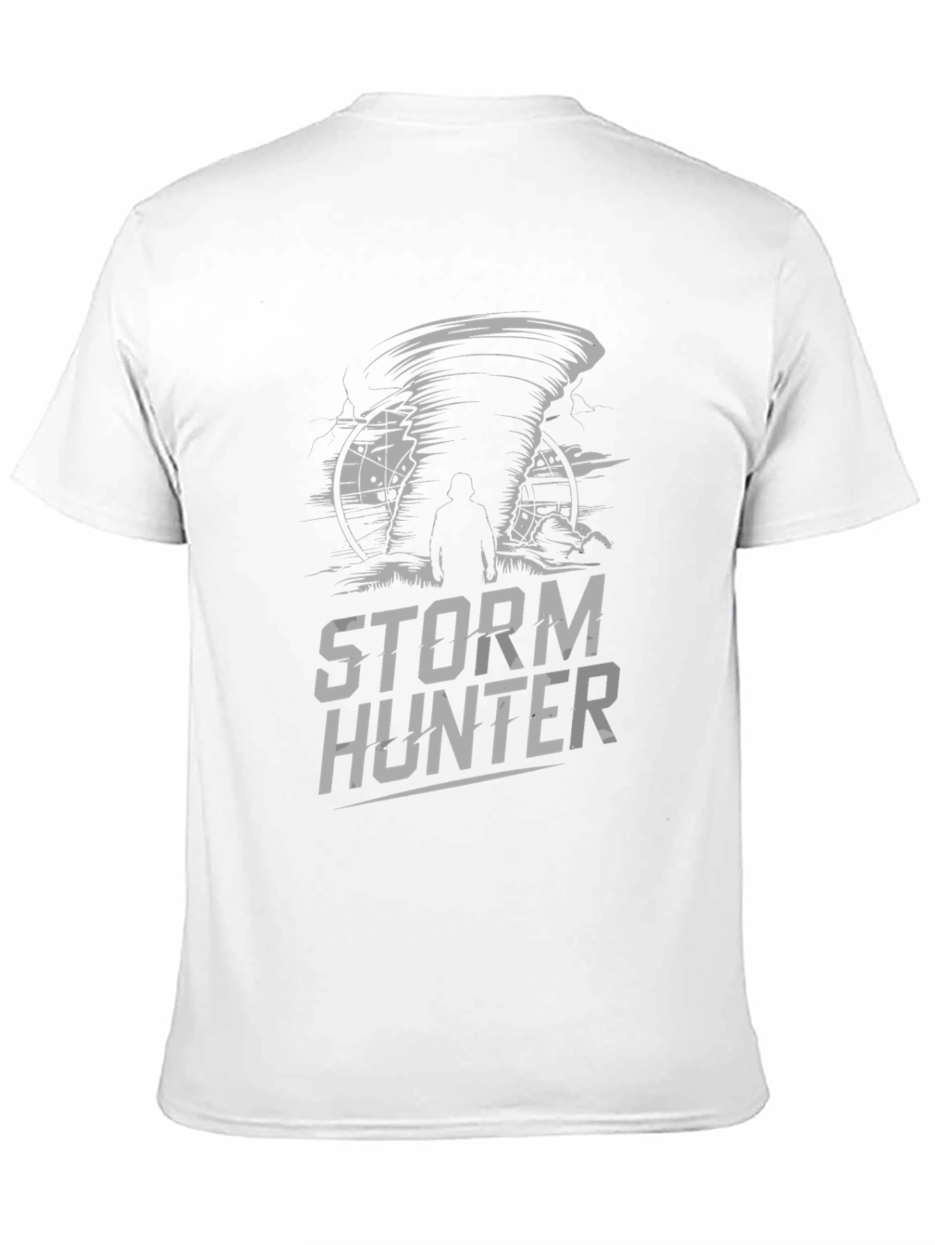 Storm Hunter Graphic T-Shirt - Black