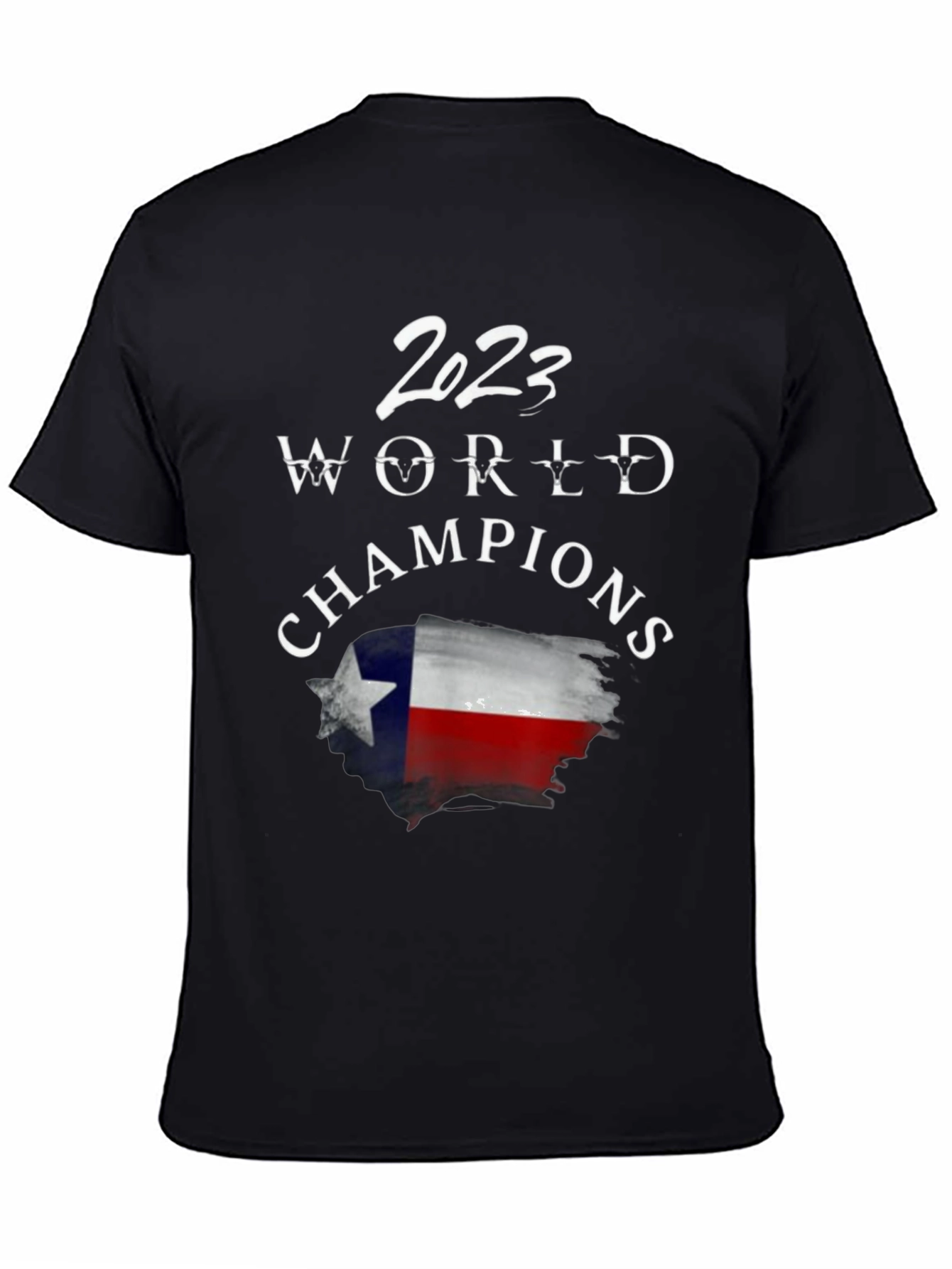 2023 World Champions Texas Flag Graphic T-Shirt