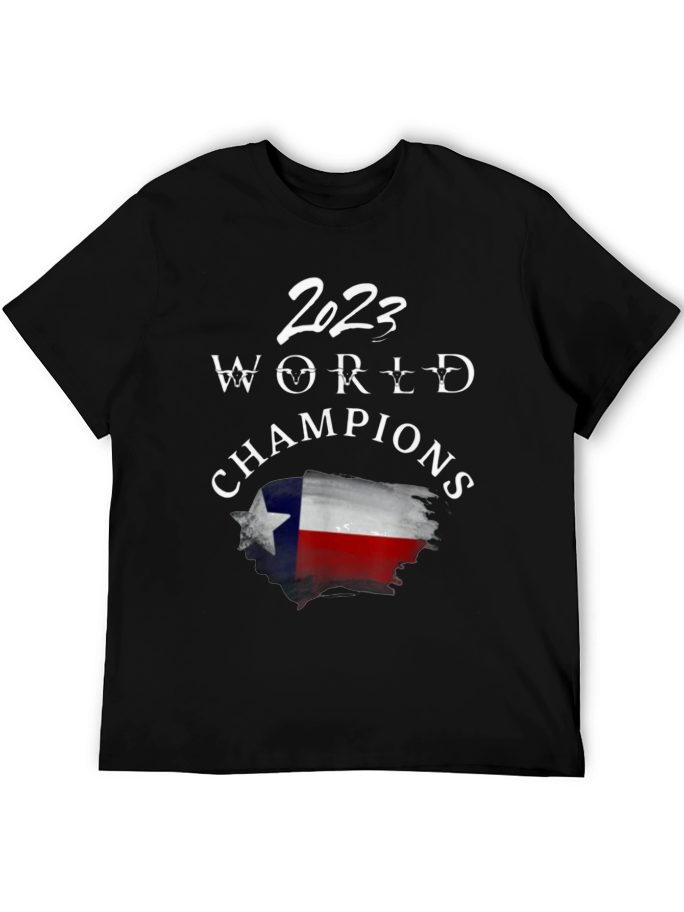 2023 World Champions Texas Flag Graphic T-Shirt