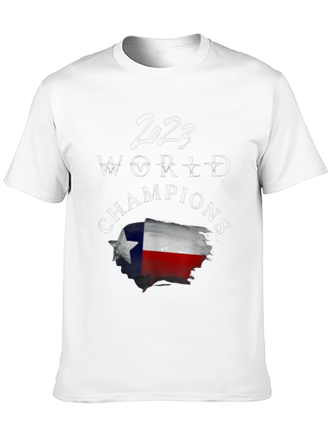 2023 World Champions Texas Flag Graphic T-Shirt