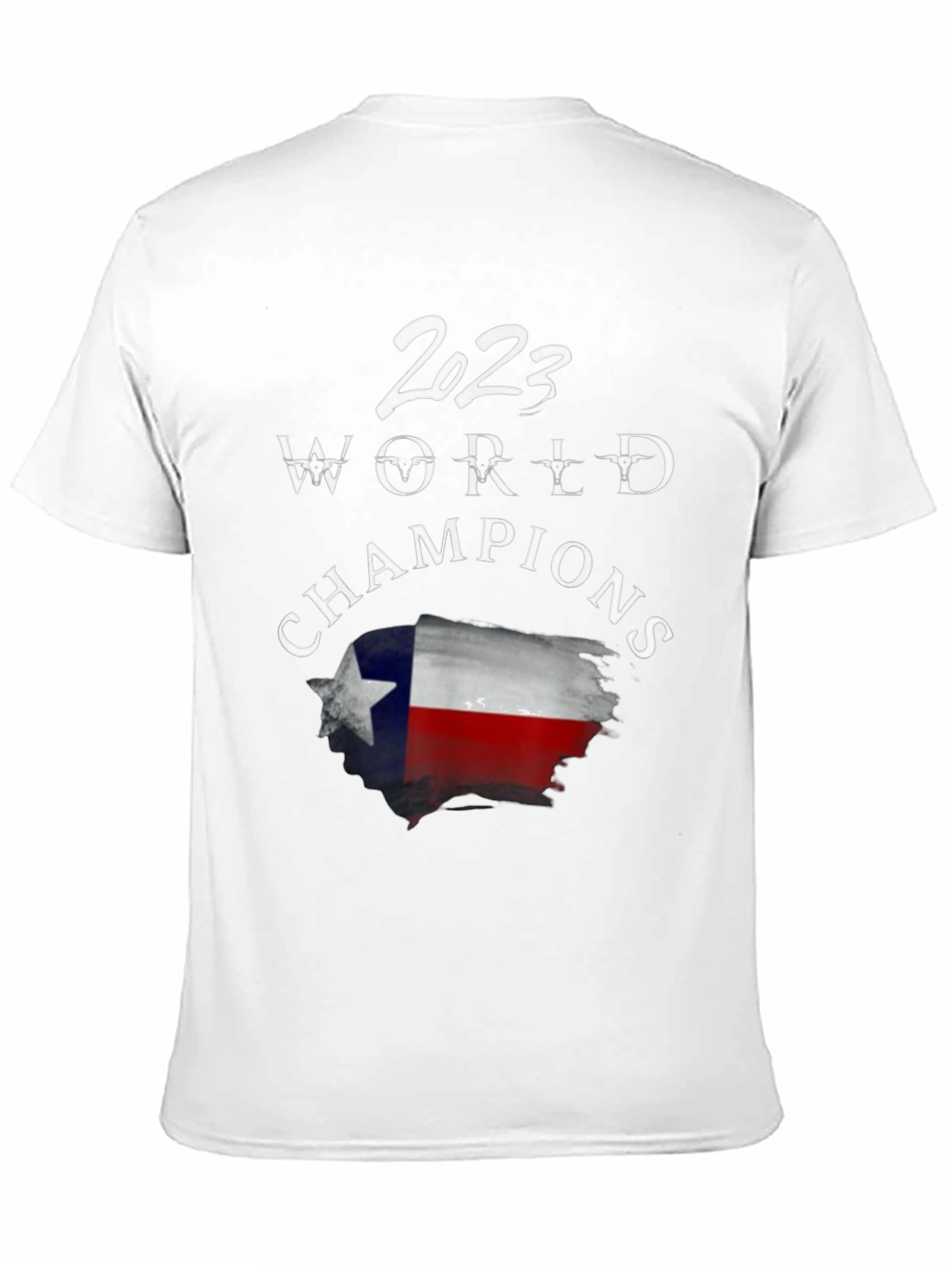 2023 World Champions Texas Flag Graphic T-Shirt