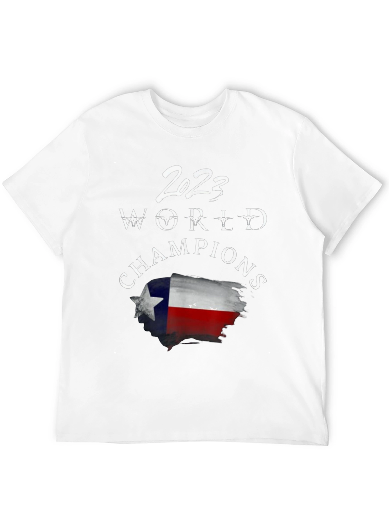 2023 World Champions Texas Flag Graphic T-Shirt
