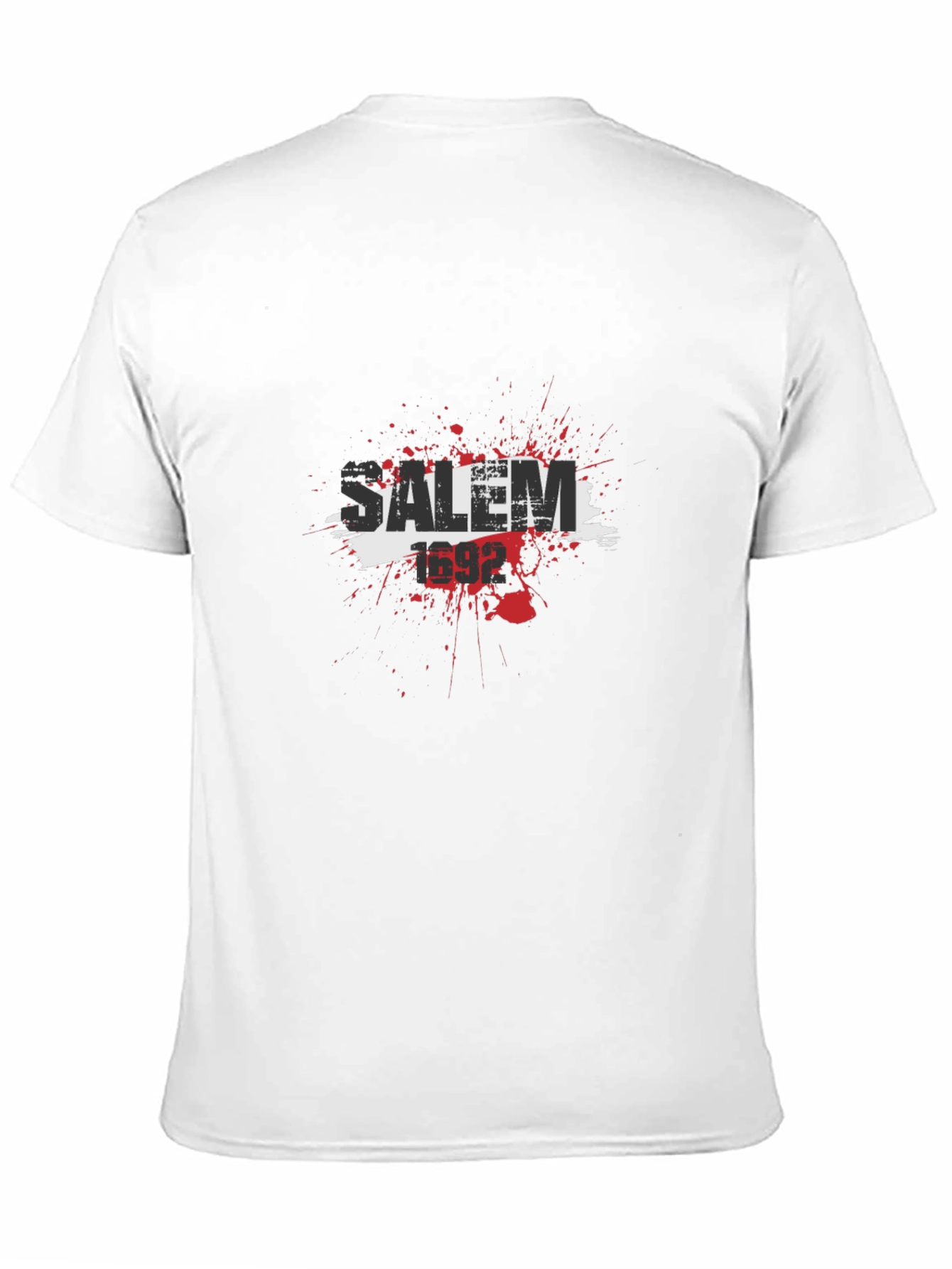 Salem 1692 Mens Black Graphic T-Shirt