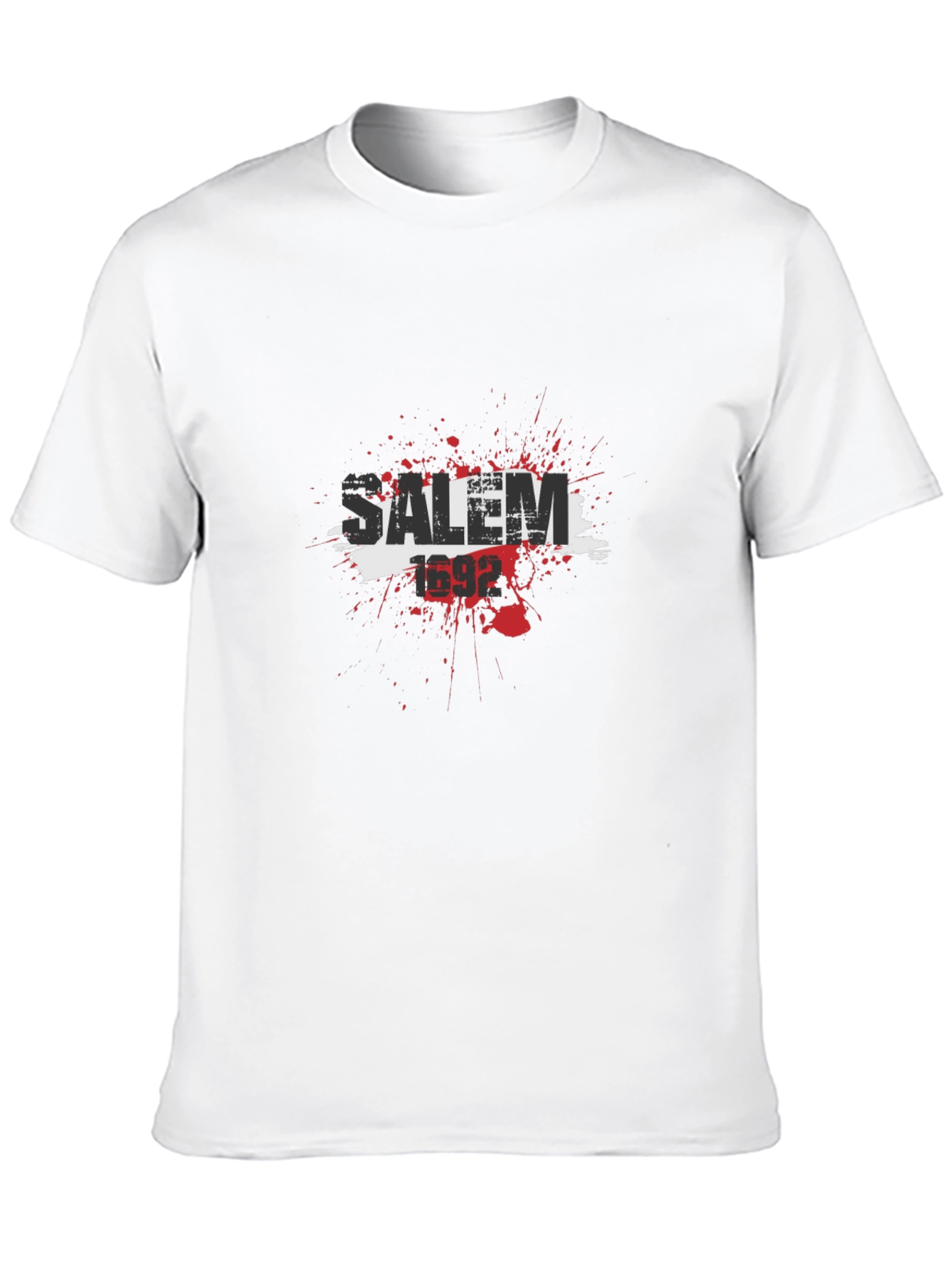 Salem 1692 Mens Black Graphic T-Shirt