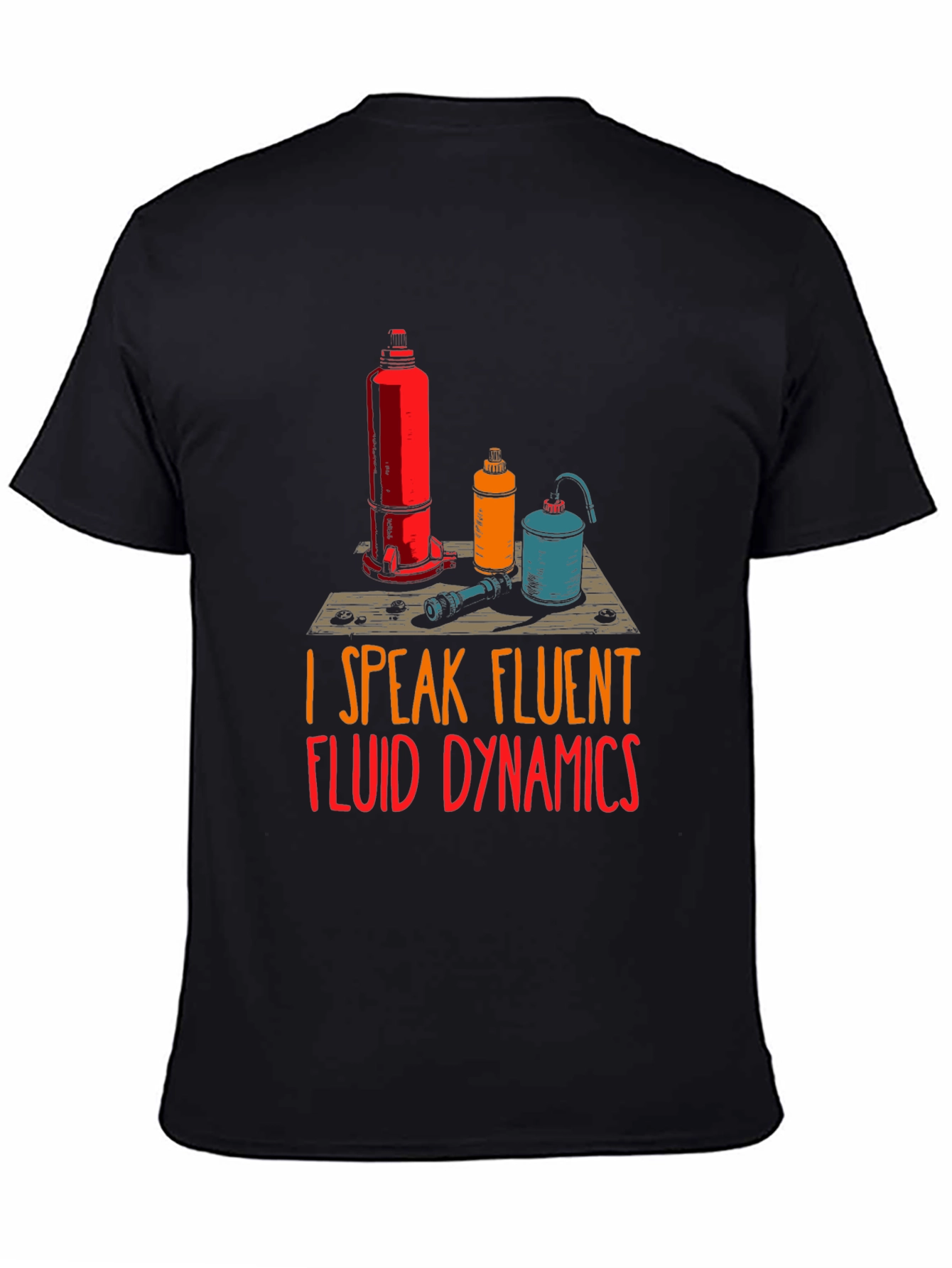 Fluent Fluid Dynamics Graphic T-Shirt