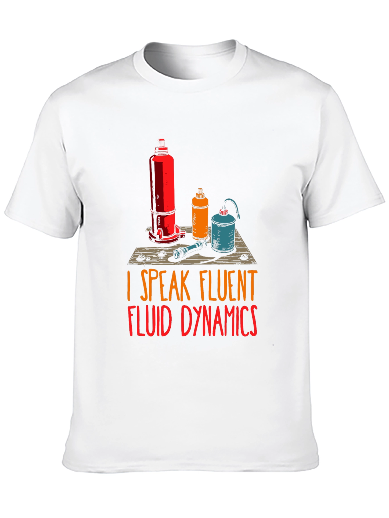 Fluent Fluid Dynamics Graphic T-Shirt