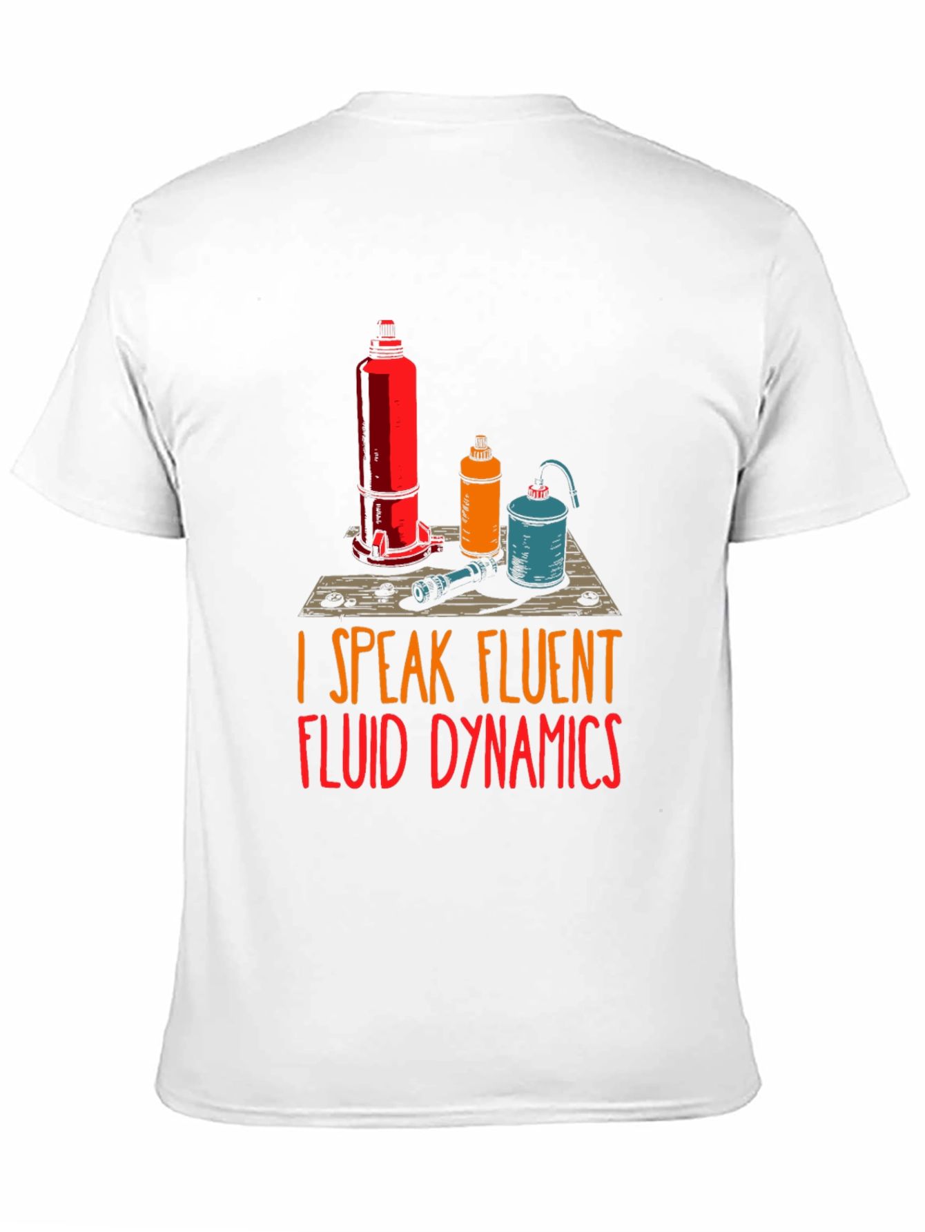 Fluent Fluid Dynamics Graphic T-Shirt