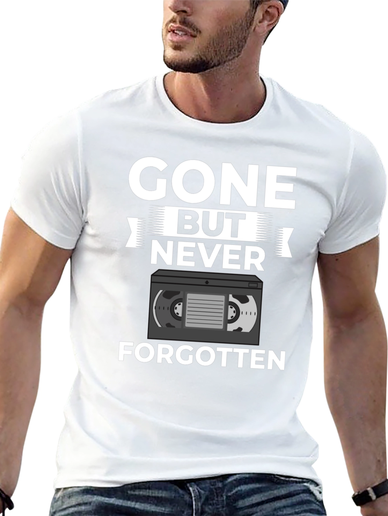 Gone But Never Forgotten VHS Tape T-Shirt