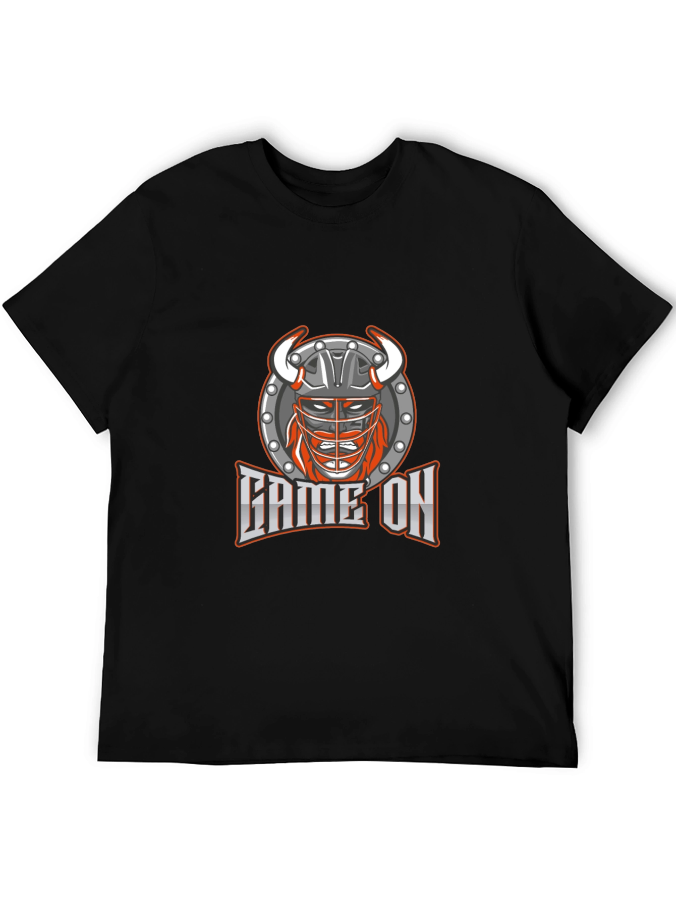 Game On Viking T-Shirt - Black