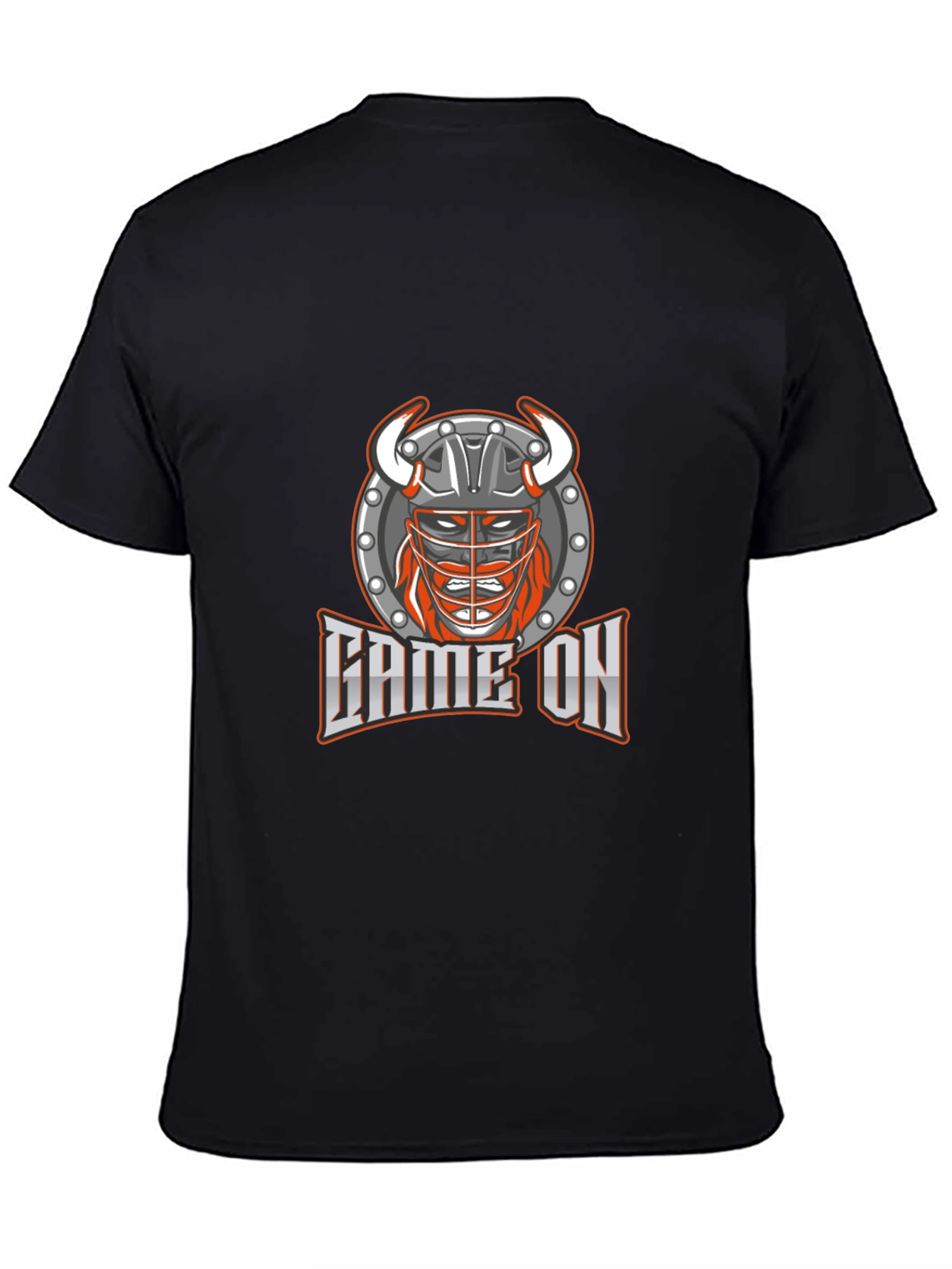 Game On Viking T-Shirt - Black