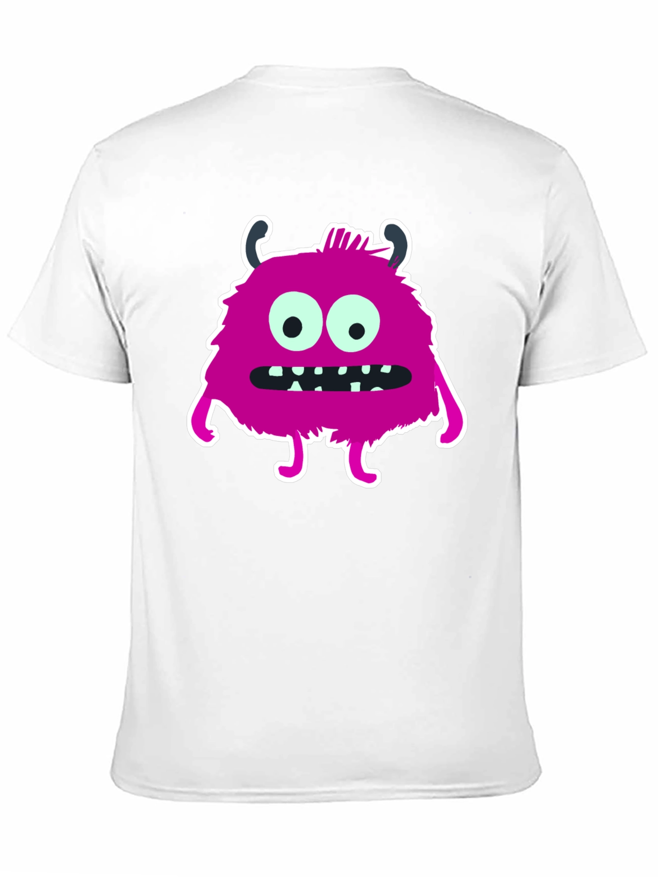 Monster Graphic T-Shirt - Black