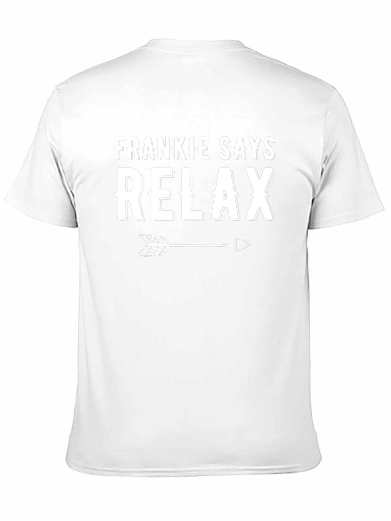 Frankie Says Relax T-Shirt - Black Cotton Tee