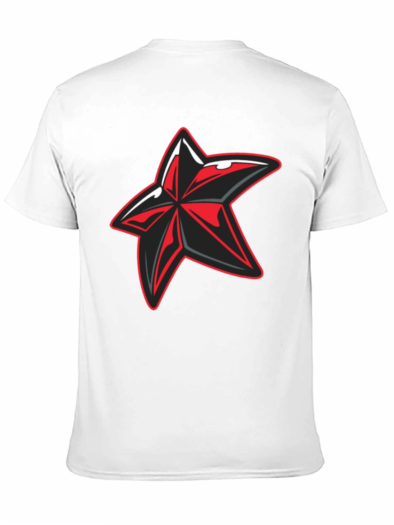 Edgy Graphic Star T-Shirt
