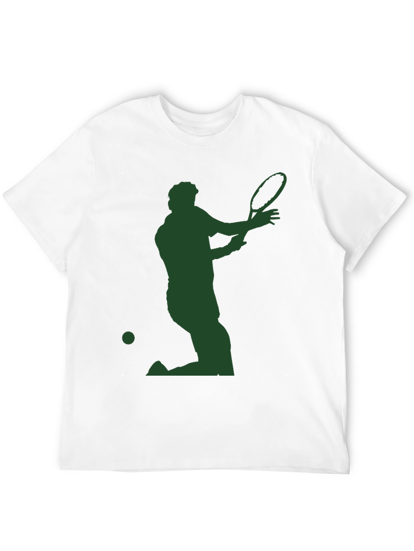 Tennis Player Silhouette Tee