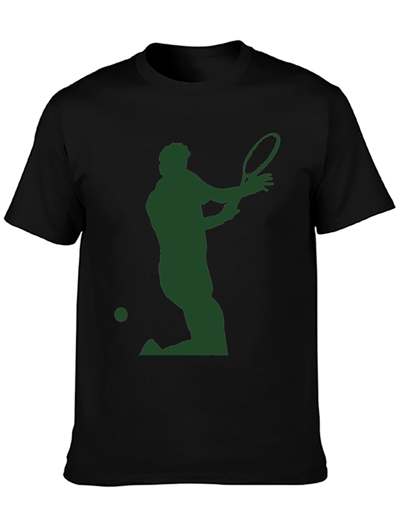 Tennis Player Silhouette Tee