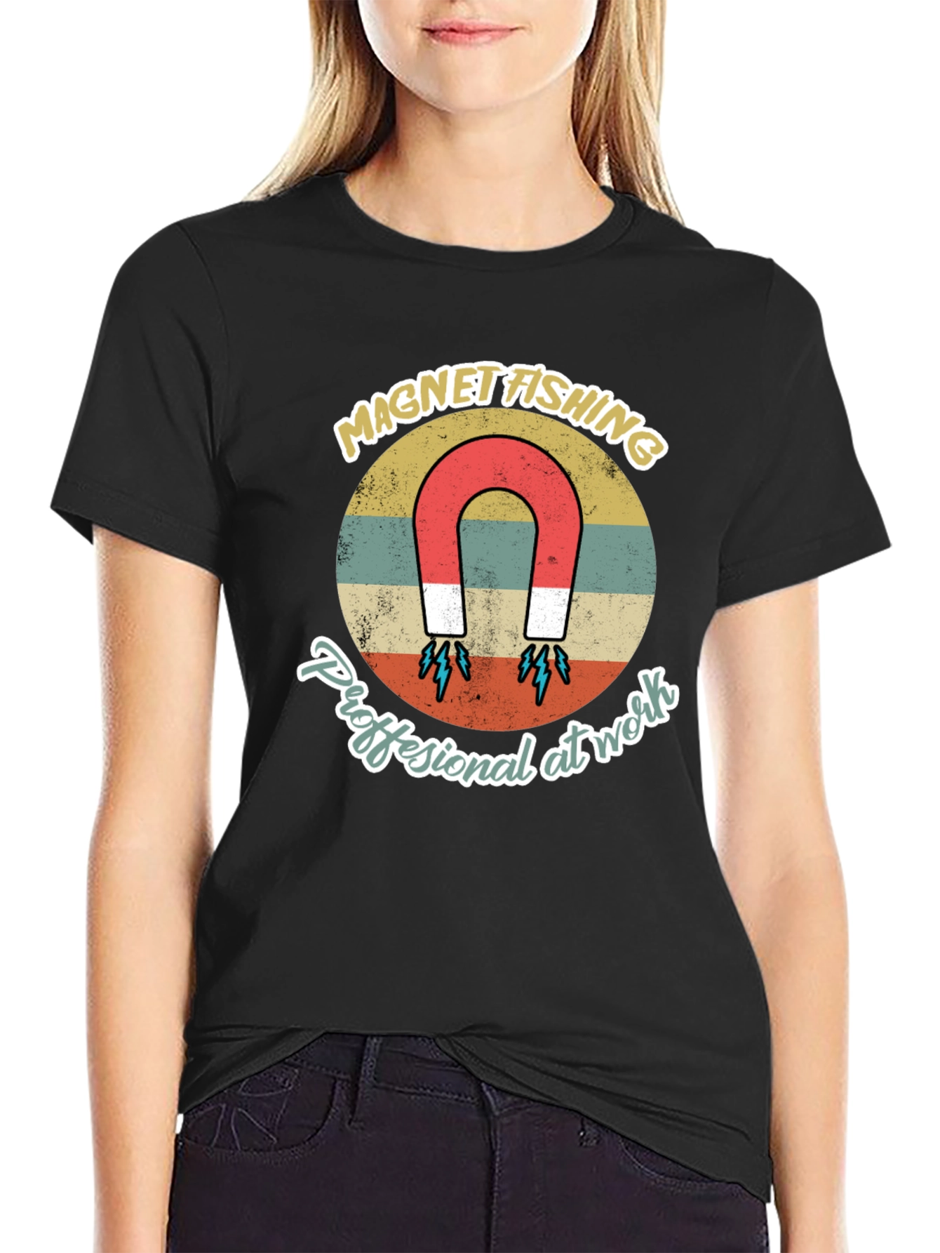Magnet Fishing Professional T-Shirt