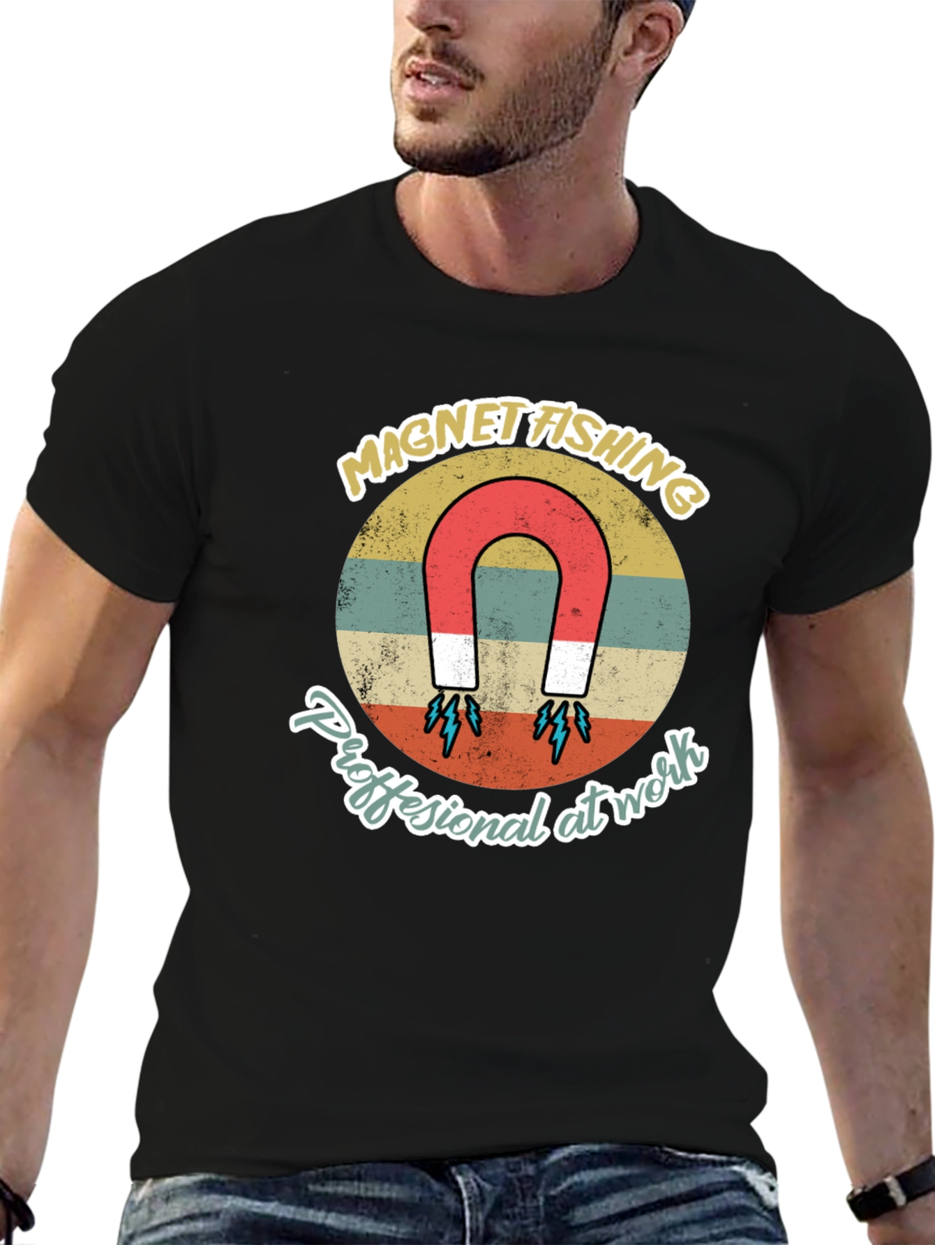 Magnet Fishing Professional T-Shirt