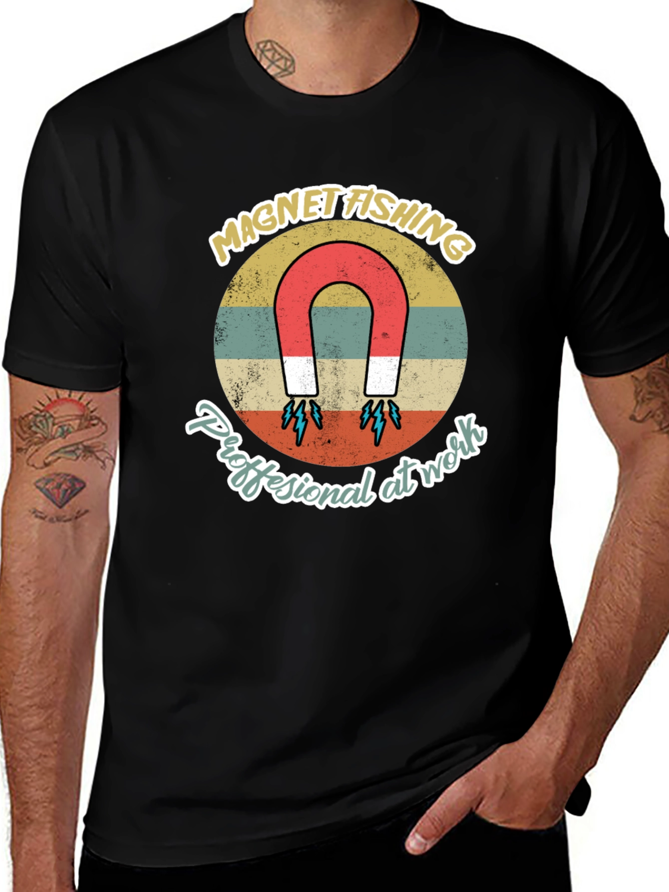 Magnet Fishing Professional T-Shirt