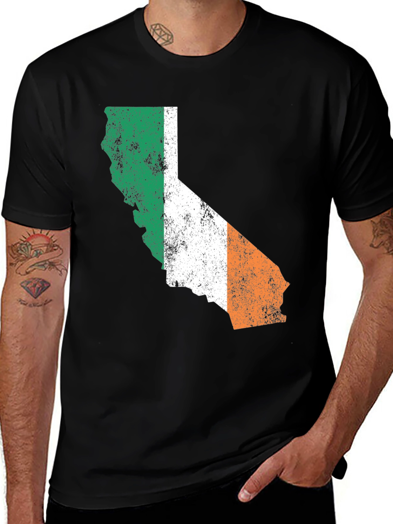 California Ireland Flag T-Shirt