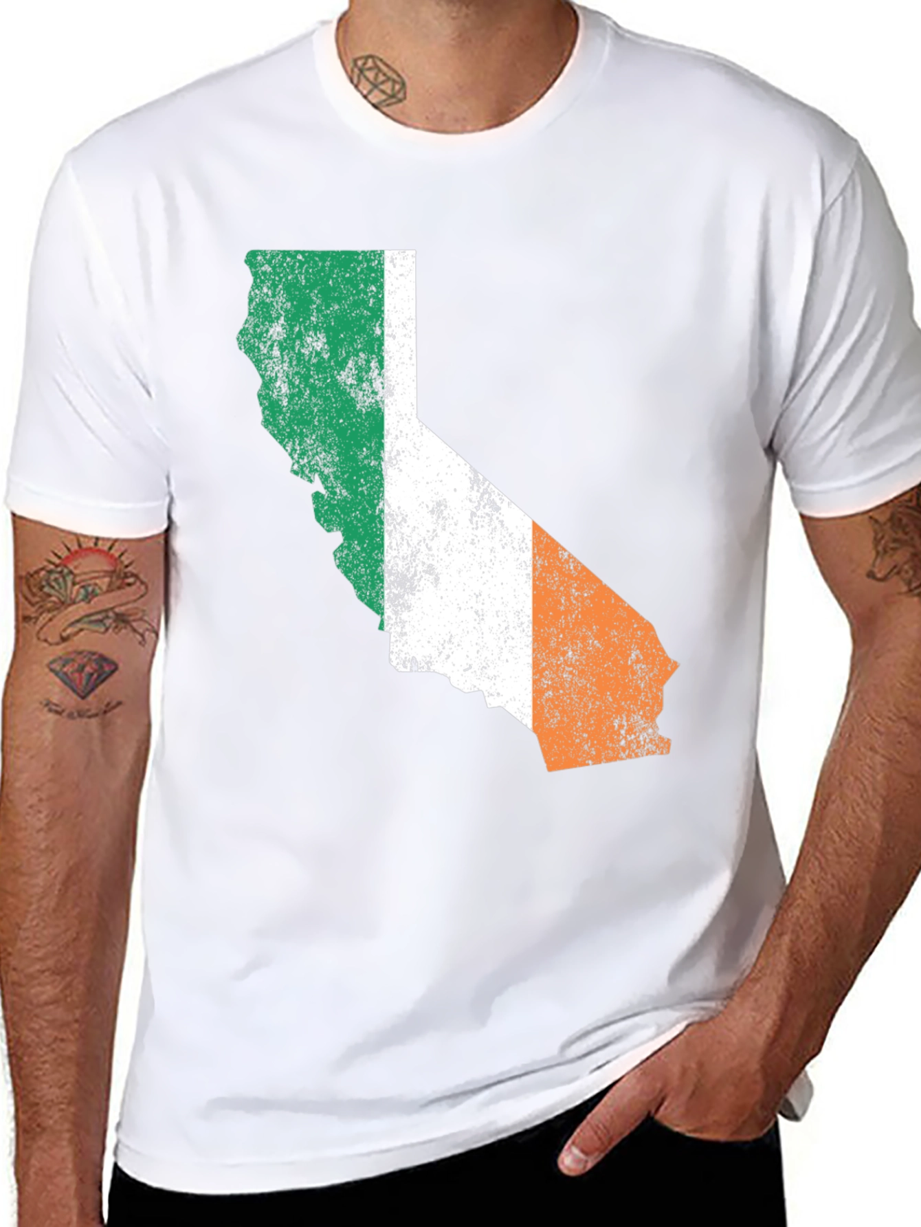 California Ireland Flag T-Shirt