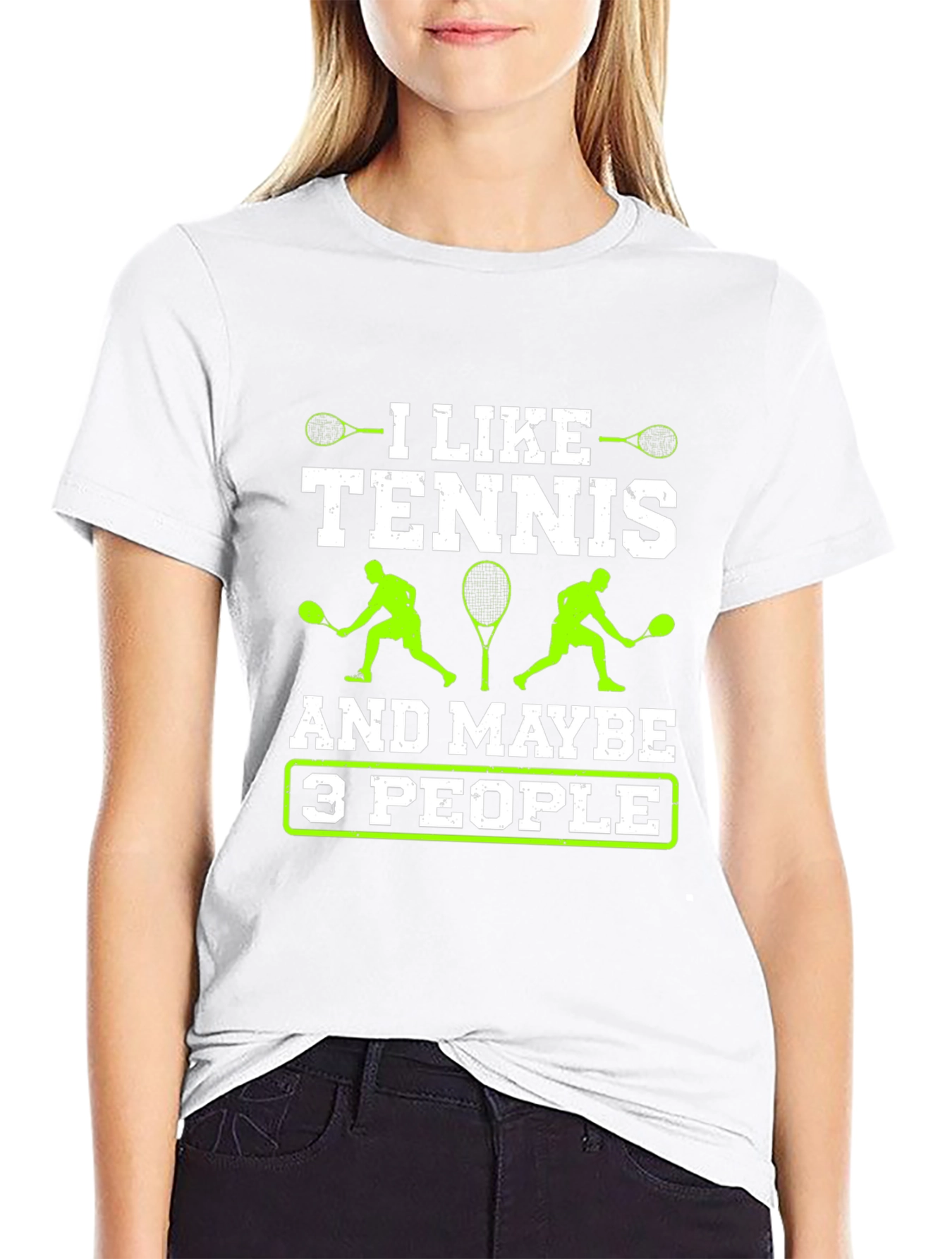 I Like Tennis and Maybe 3 People T-Shirt
