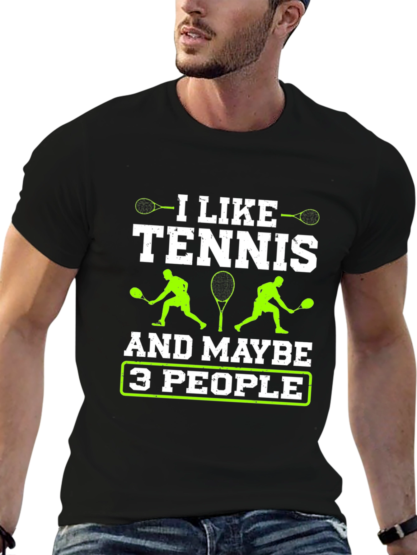 I Like Tennis and Maybe 3 People T-Shirt