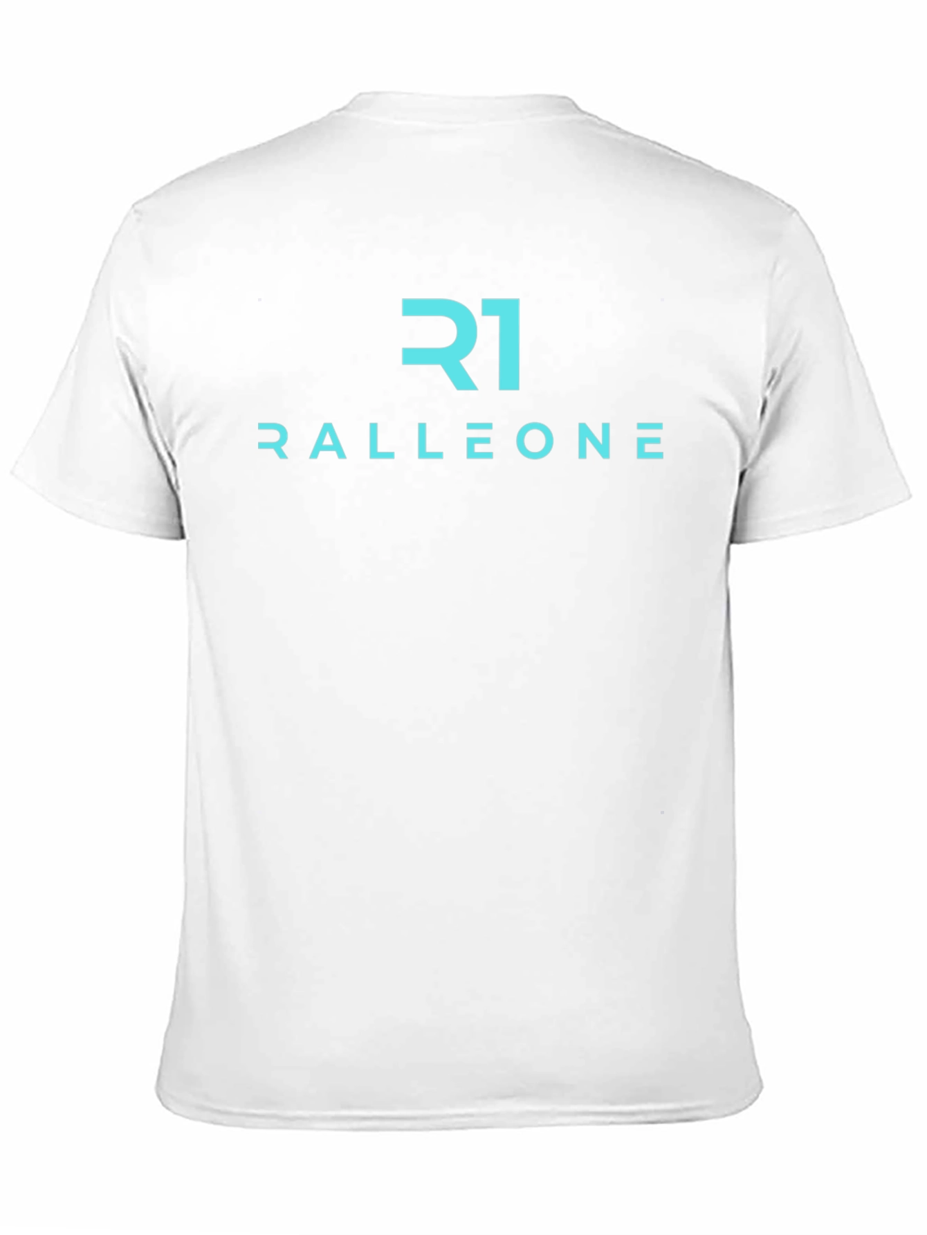 Ralleone Black Tee - Modern Graphic Print