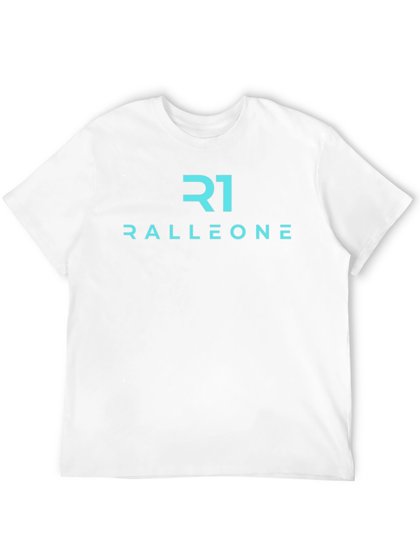 Ralleone Black Tee - Modern Graphic Print
