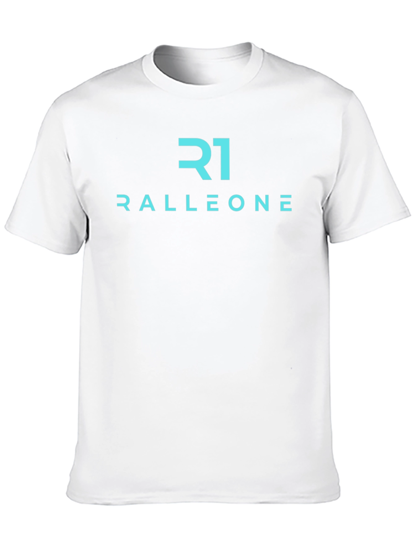 Ralleone Black Tee - Modern Graphic Print