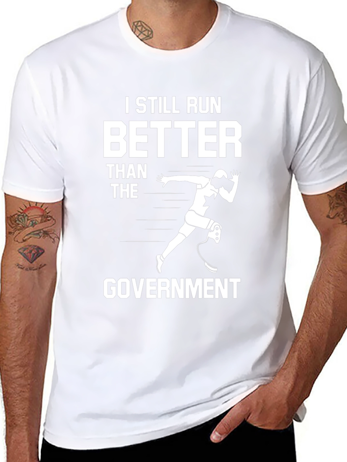 I Still Run Better Than The Government T-Shirt