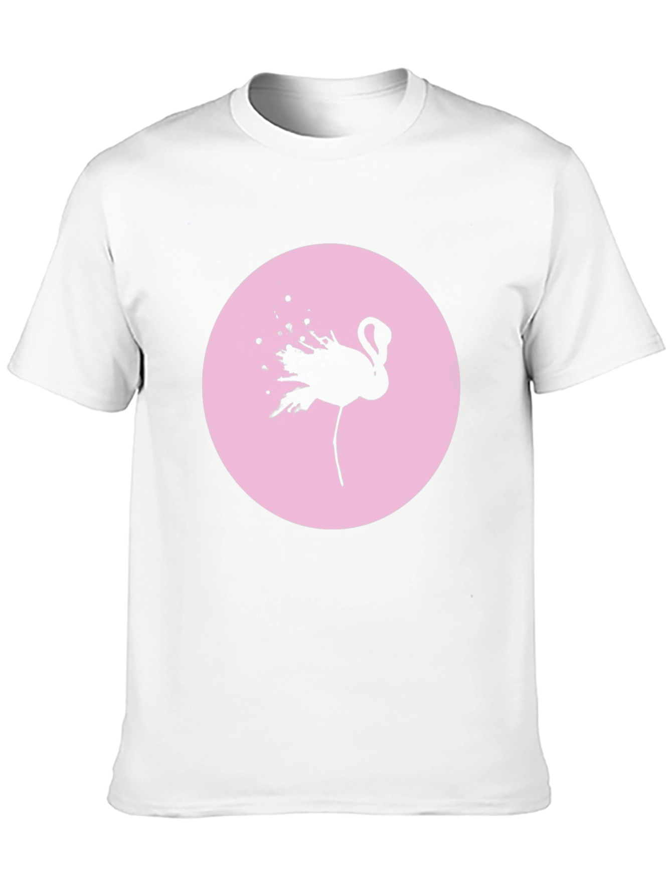 Flamingo Graphic Tee - Black