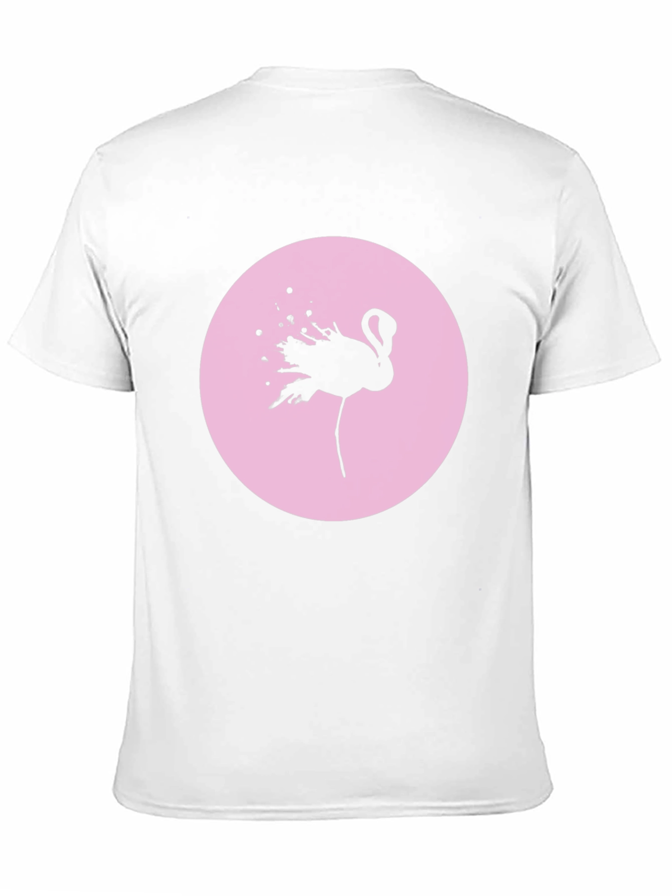 Flamingo Graphic Tee - Black