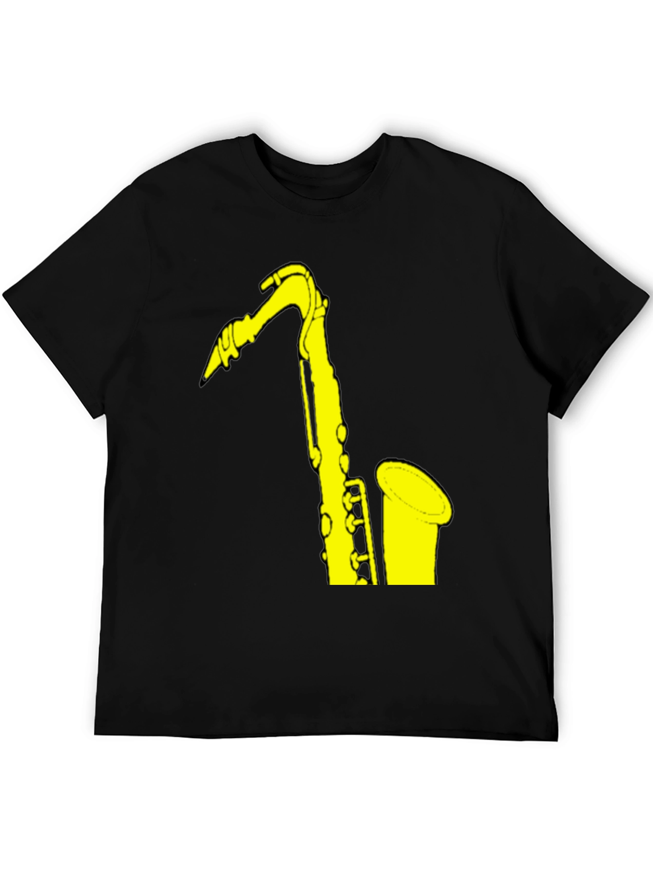 Saxophone Graphic Tee - Music Lovers T-Shirt
