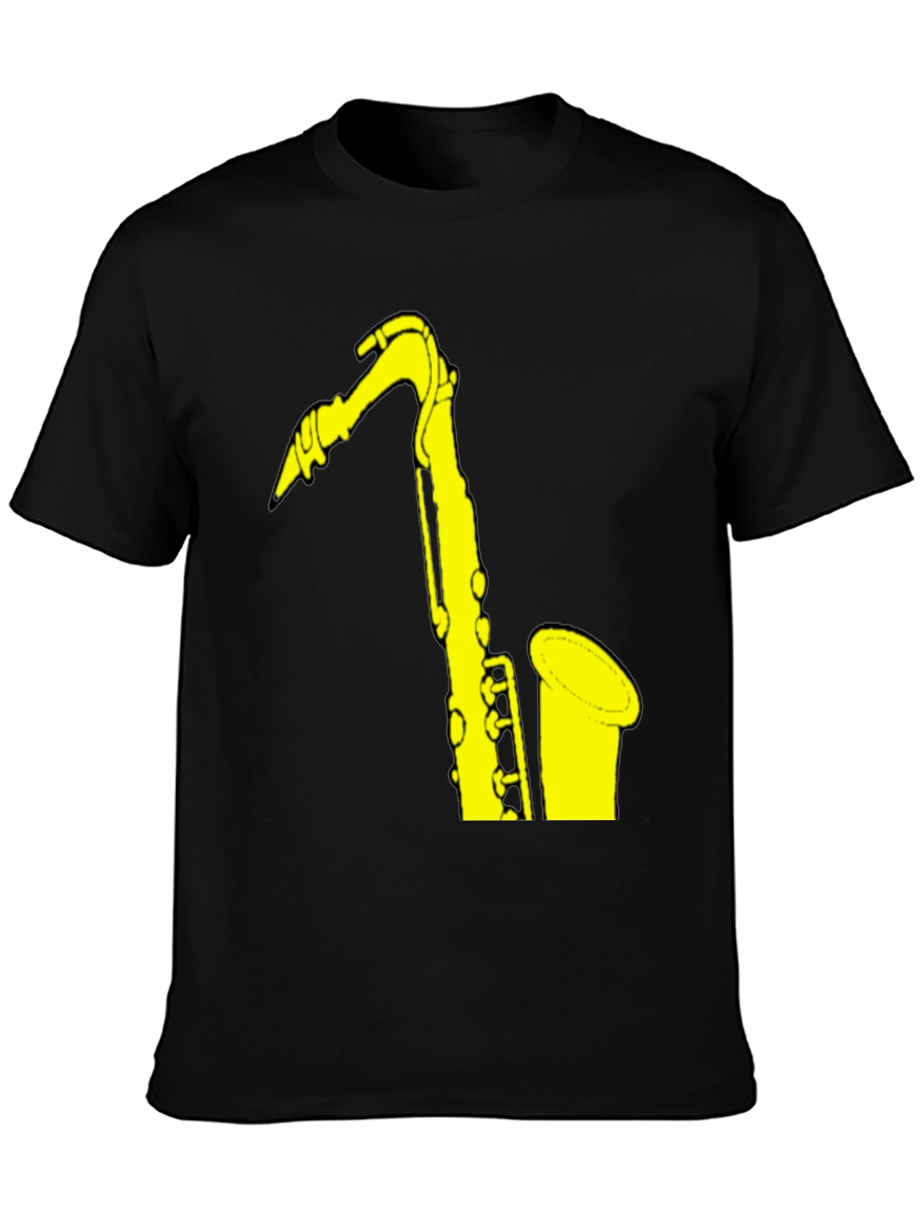 Saxophone Graphic Tee - Music Lovers T-Shirt